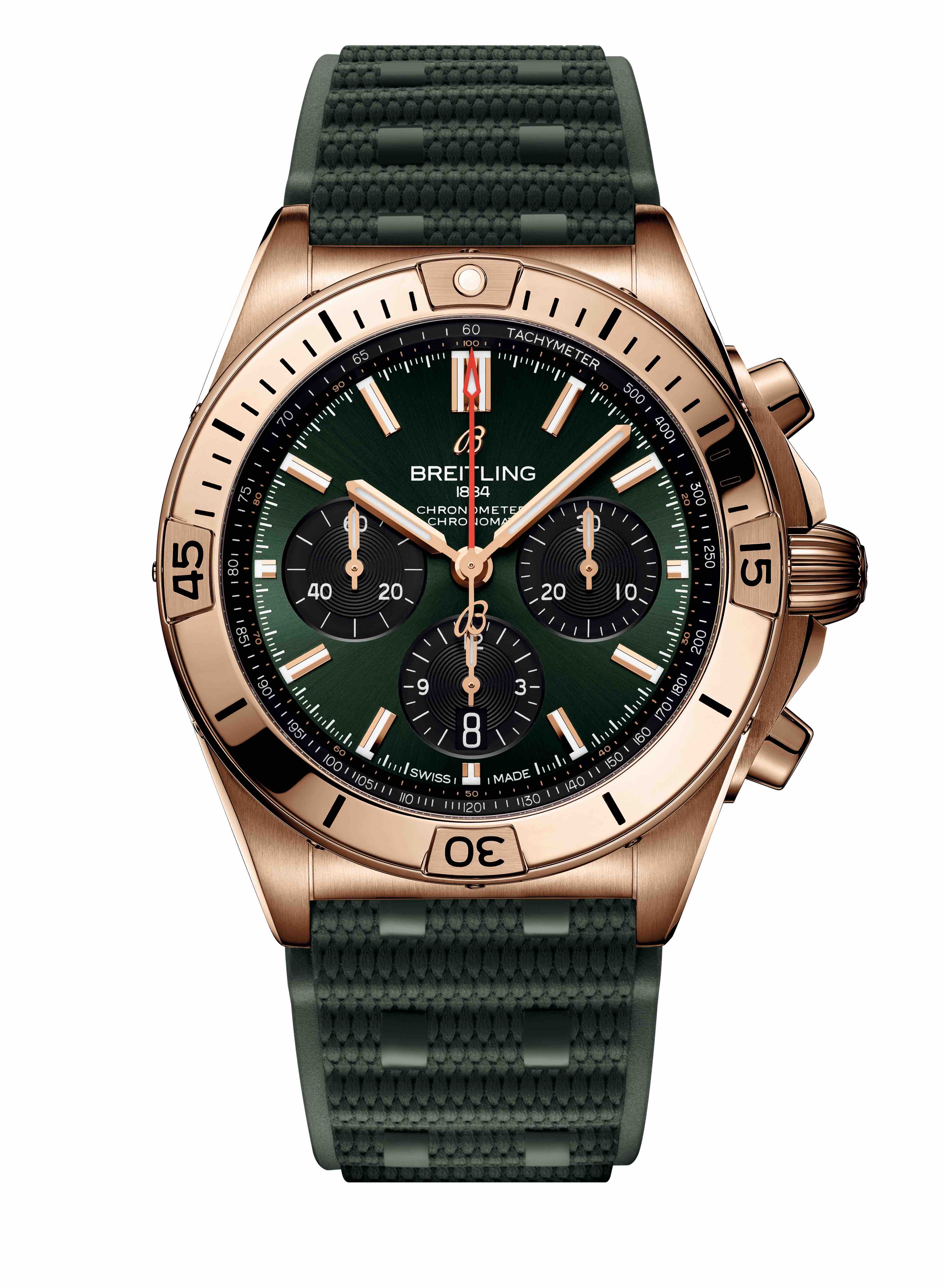 281AB01343A1L1A1CHRONOMATB0142STEELGREENSOLDIERcmjn no reflection25324080420tif Watches World