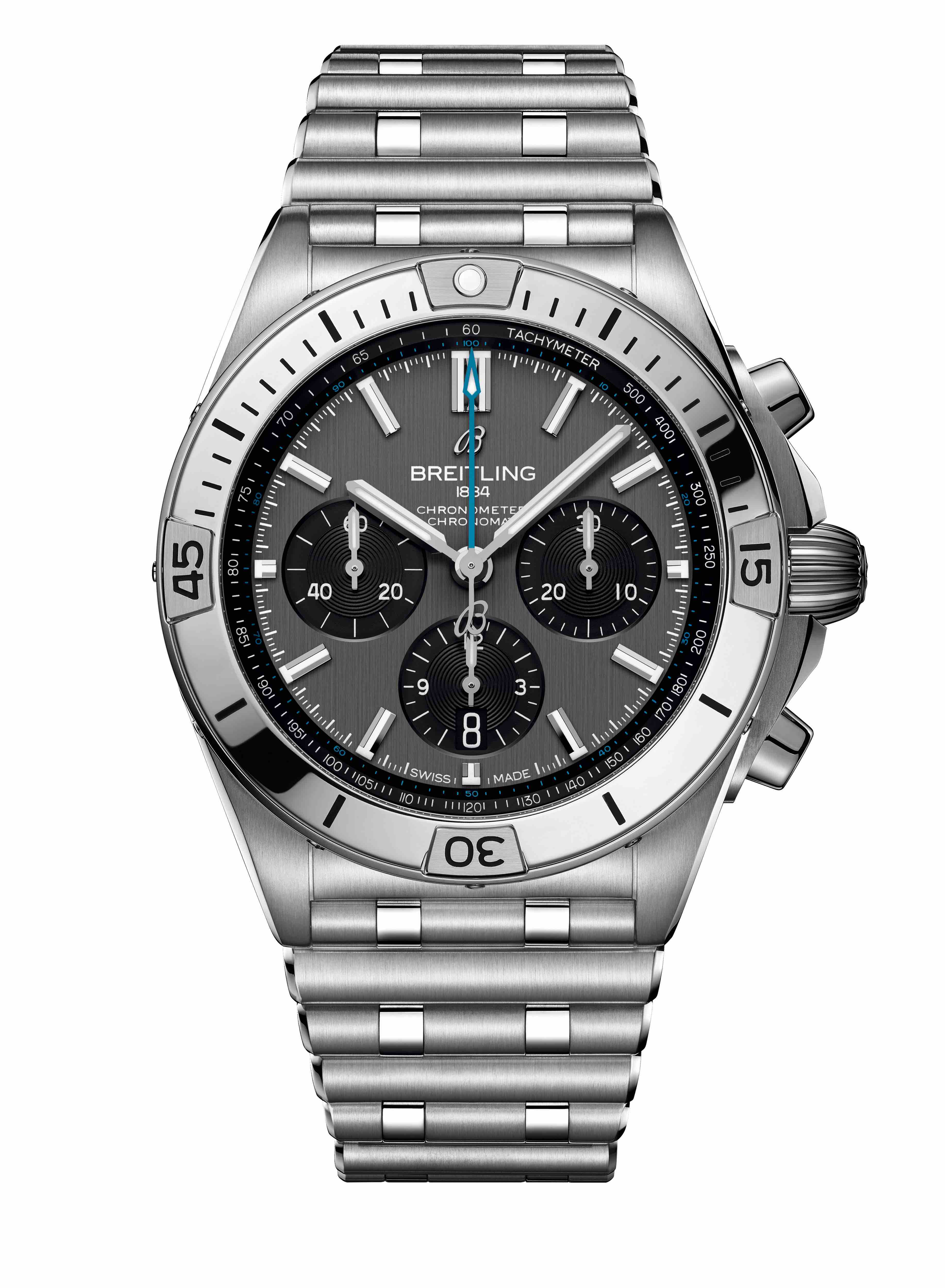 201AB0134101C1A1CHRONOMATB0142STEELBLUESOLDIERcmjn no reflection25320080420tif Watches World