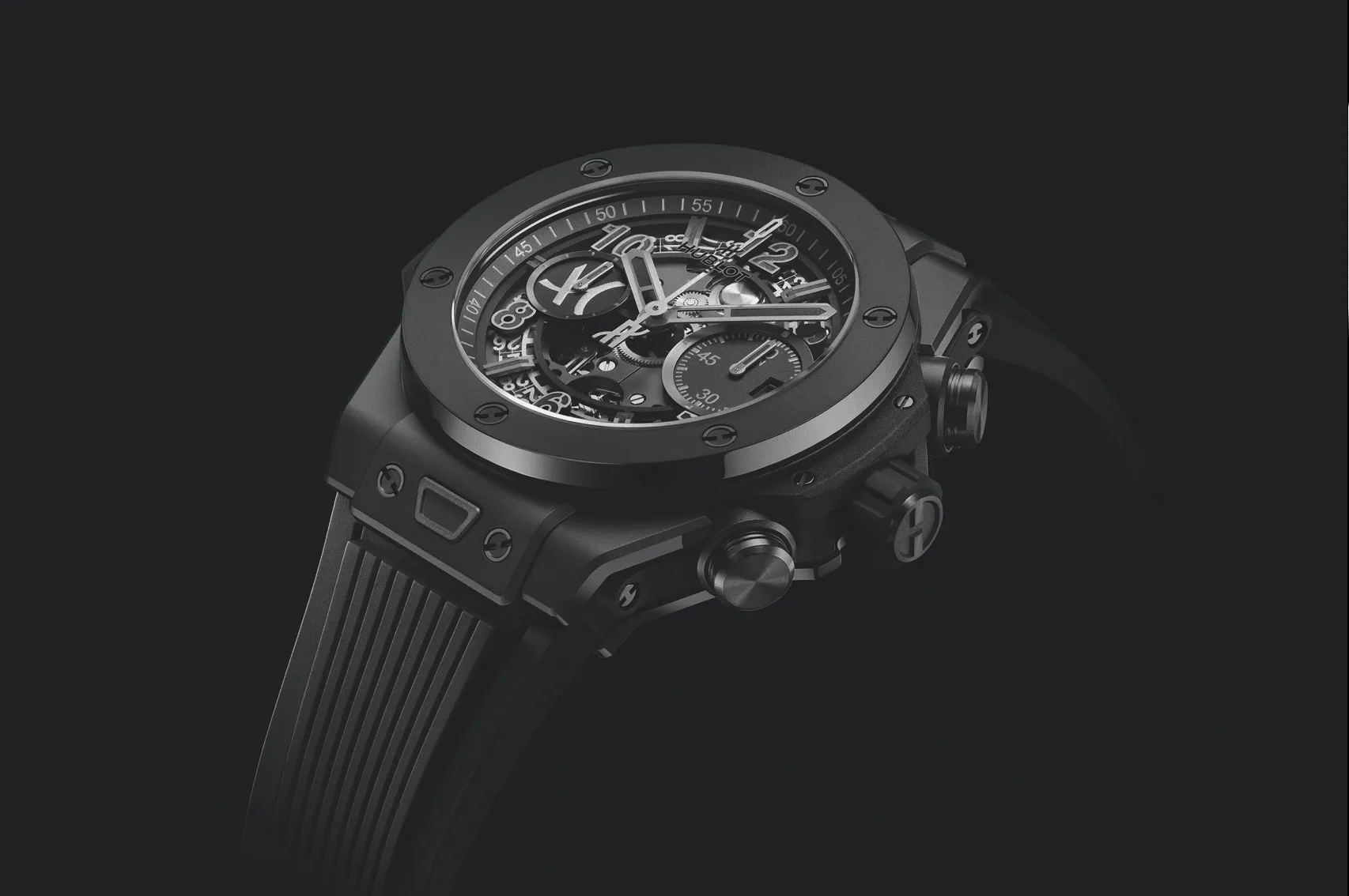 Hublot Big Bang Unico All Black Schloss Schauenstein