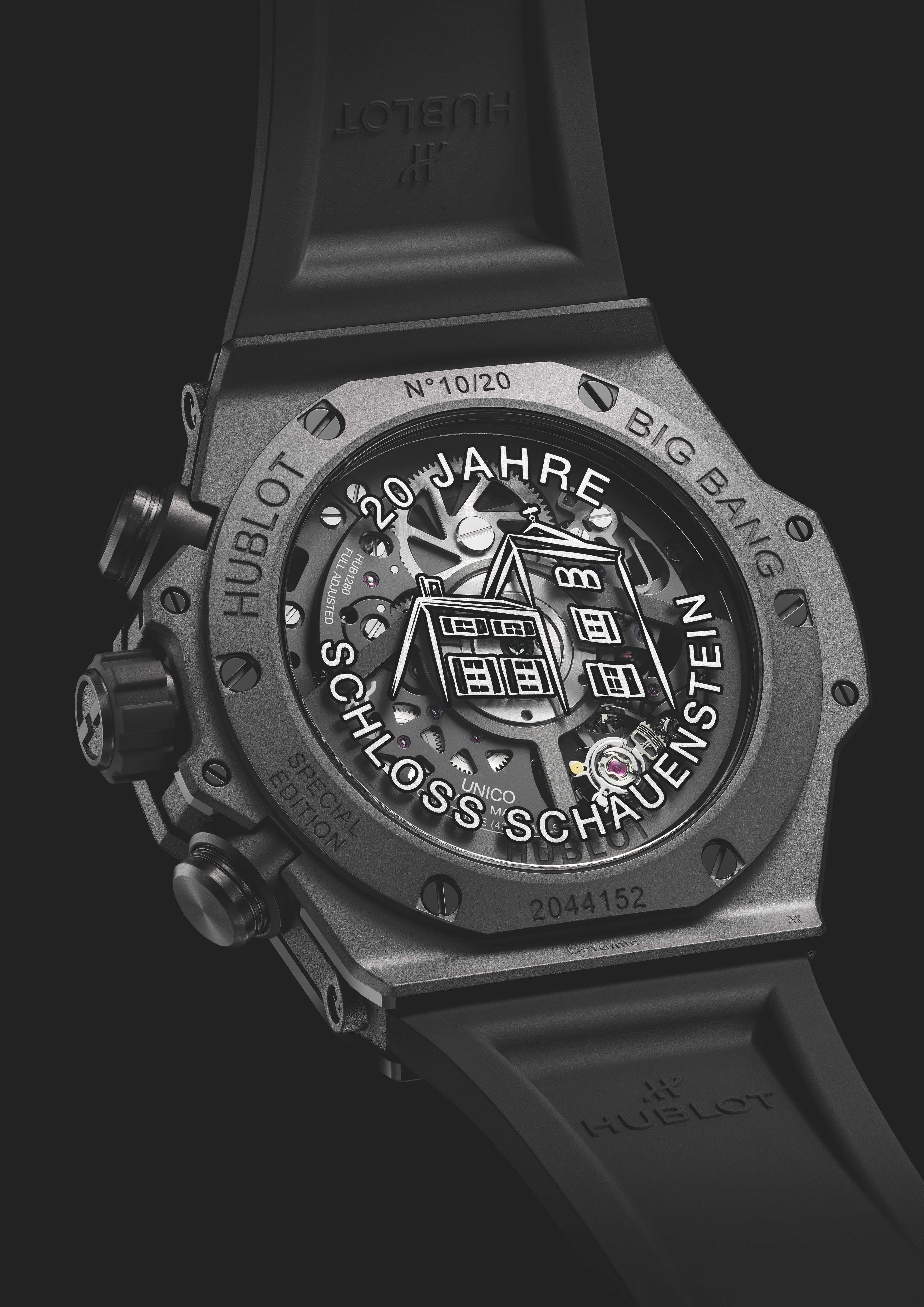 Hublot Big Bang Unico All Black Schloss Schauenstein 