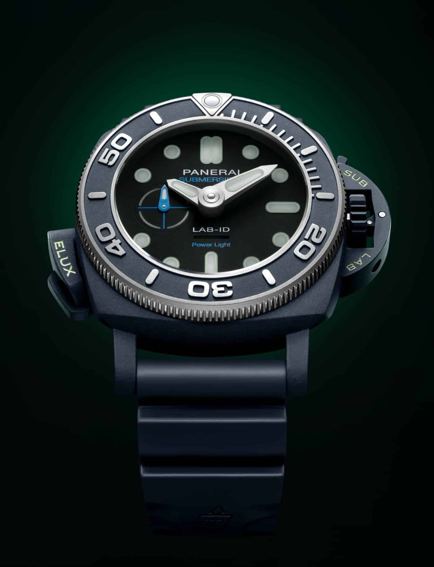 Panerai Submersible Elux LABID PAM01800 4 Watches World Panerai Submersible Elux LAB ID PAM01800