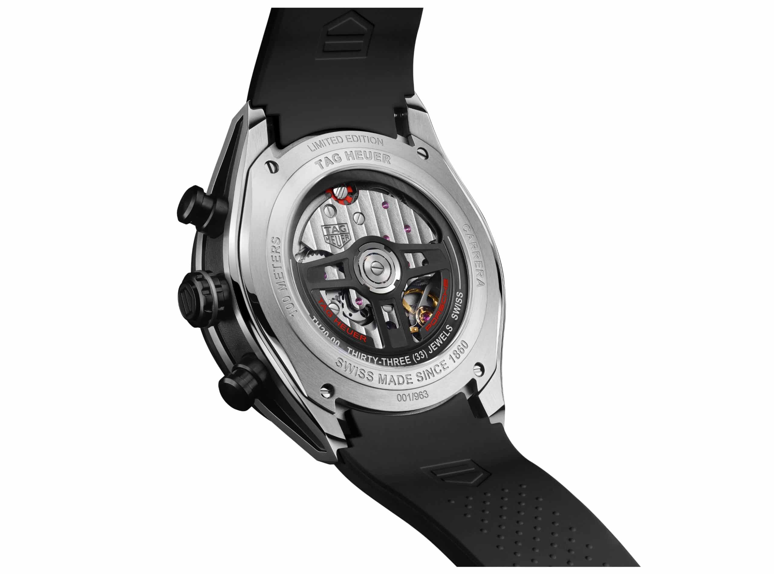 TAGHeuerCarreraChronographPorsche963 5 Watches World TAG Heuer Carrera Chronograph Porsche 963