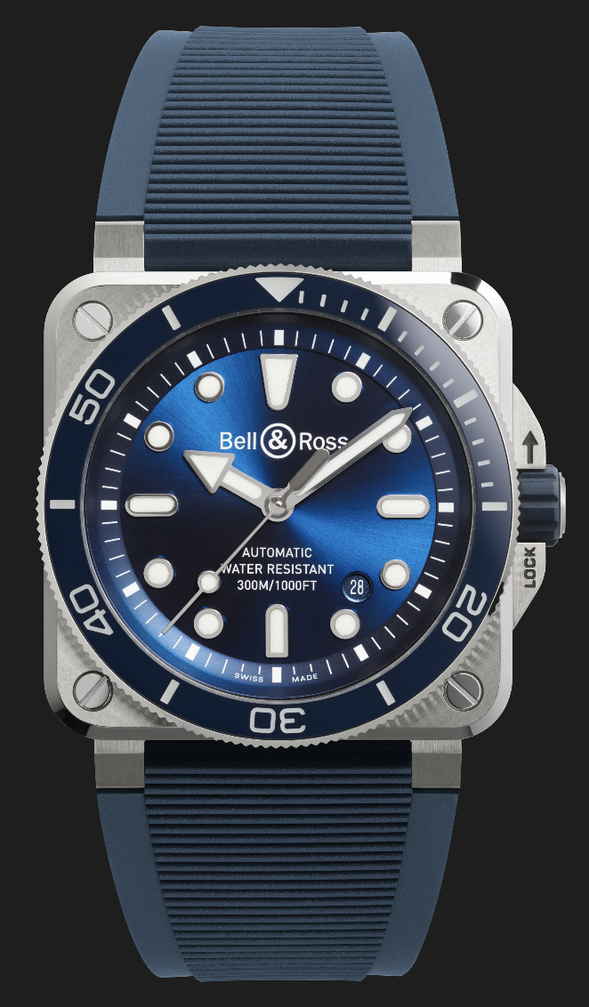 Bell Ross BR03DIVERBLUESTEELSOLDAT Watches World Bell Ross BR 03Bell Ross BR 03