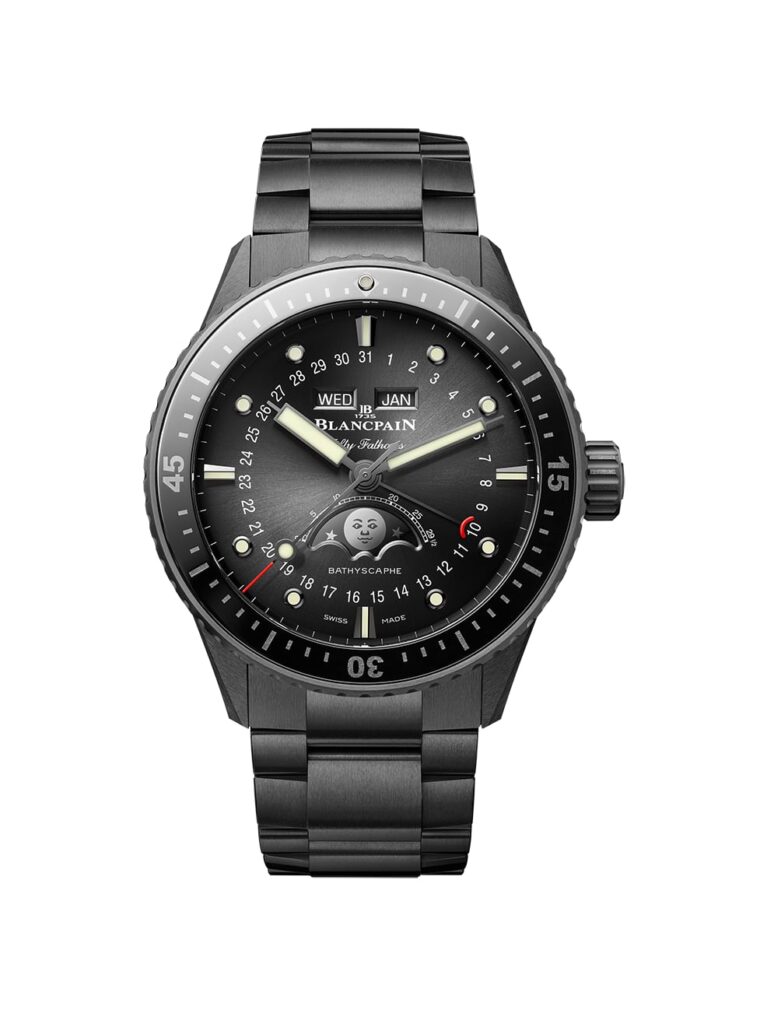 Blancpain Fifty Fathoms Bathyscaphe Quantième Complet Phases de Lune