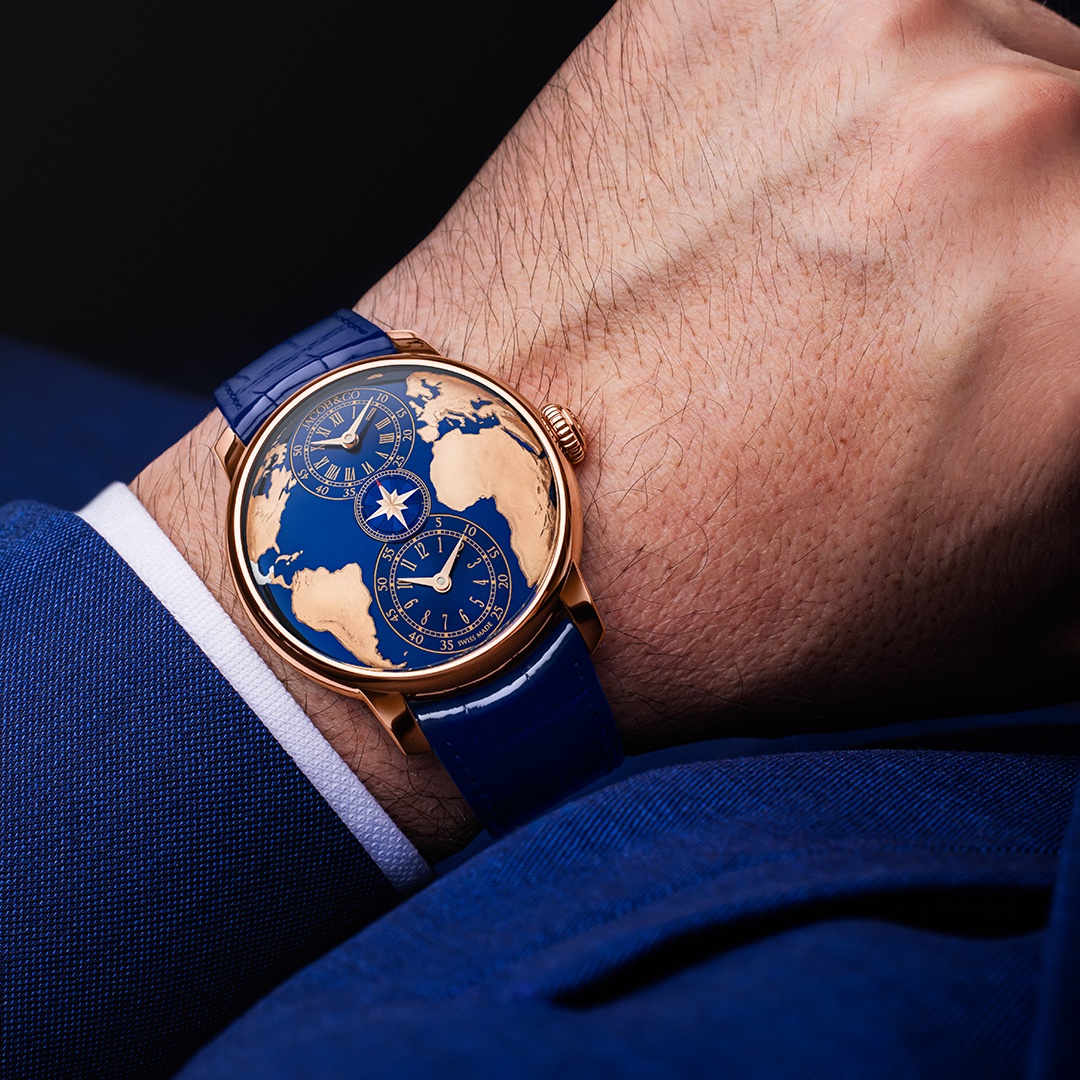 Jacob & Co Mexico Rules The World Dual Time Zone