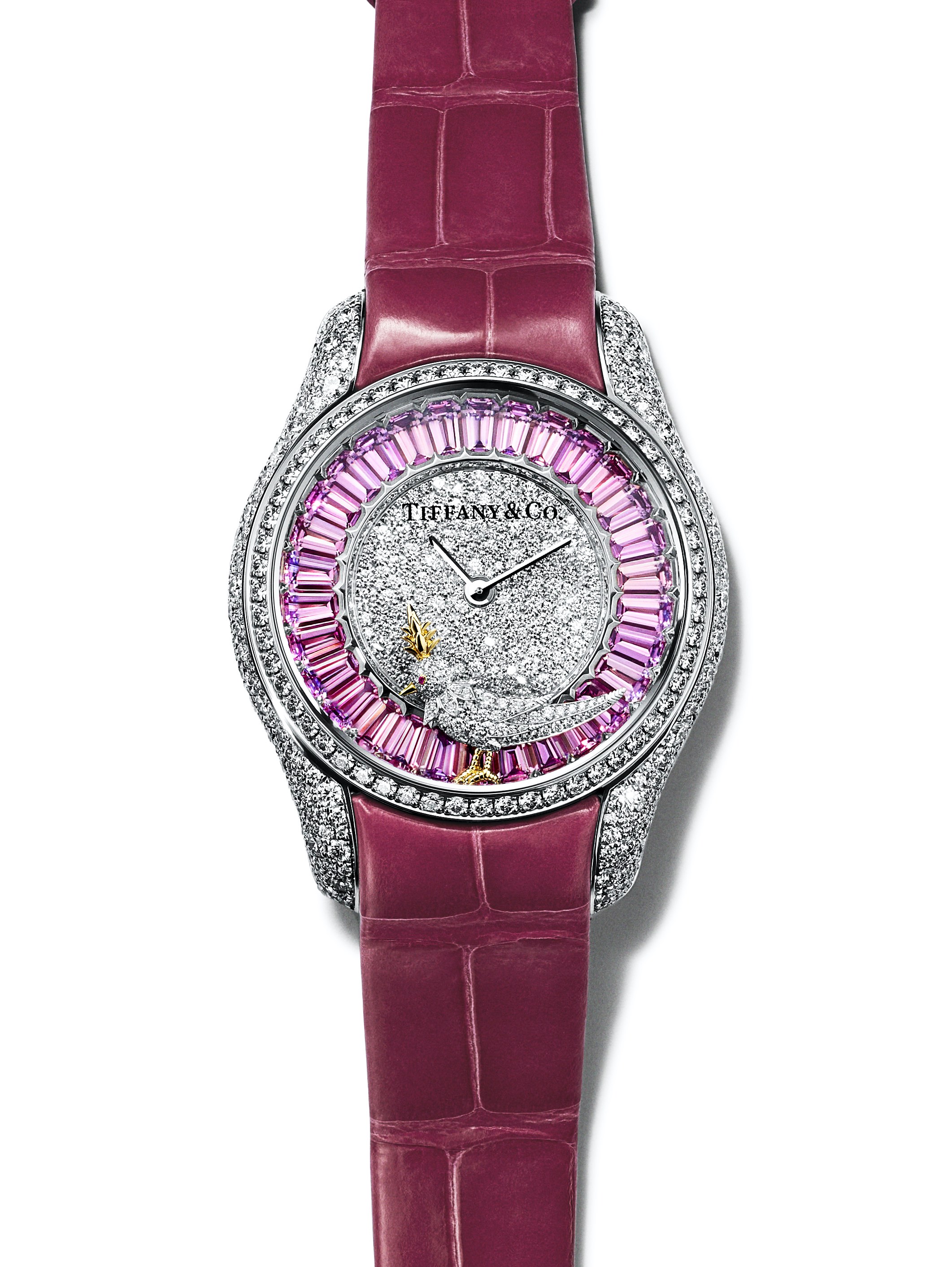 36mm Bird on a Rock con zafiros Tiffany & Co