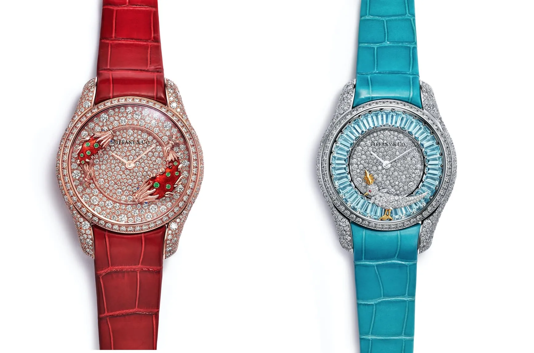 Novedades Tiffany & Co Relojería Bird on a Rock y Golden Fish (2024)