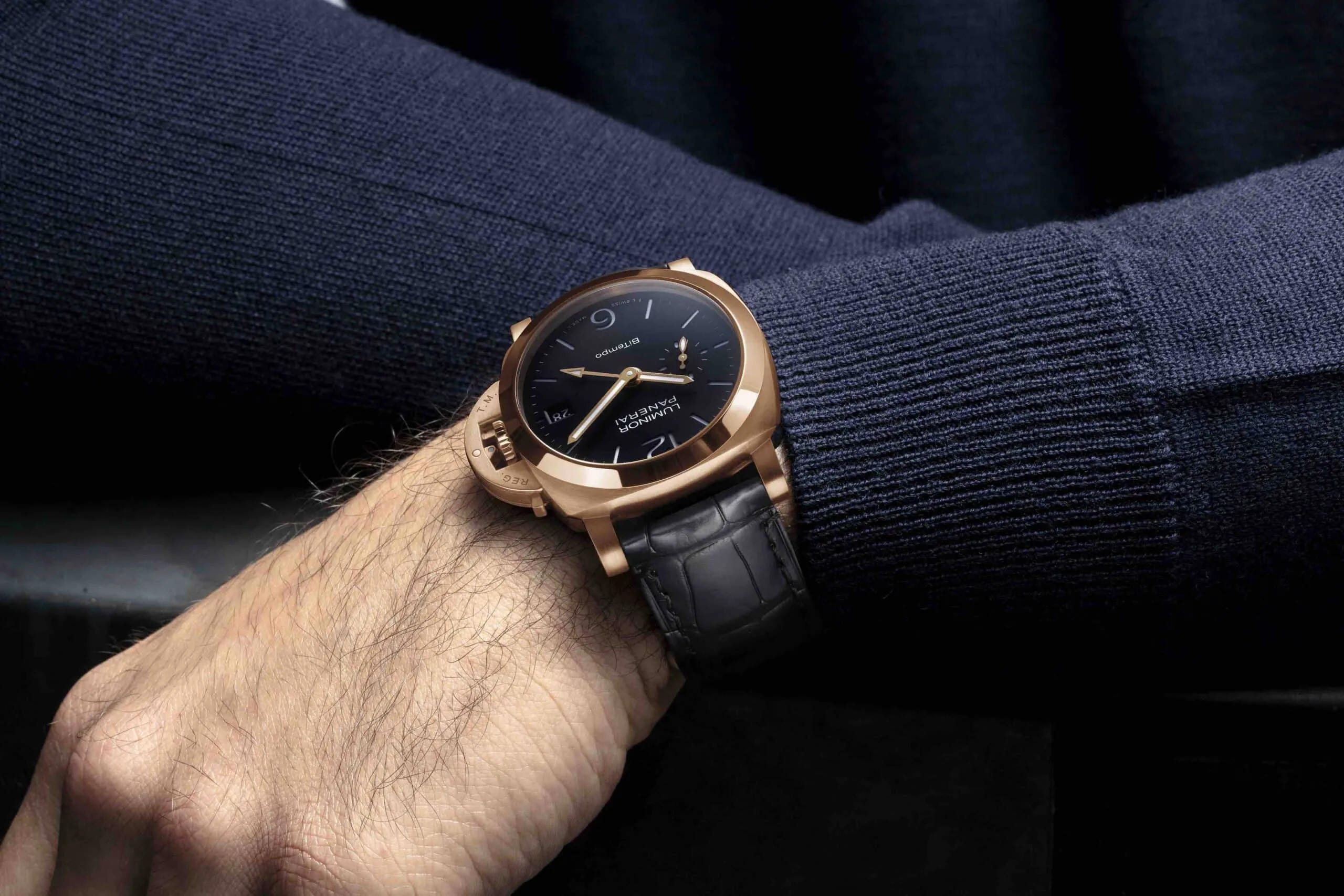 Panerai Luminor Quaranta BiTempo Goldtech