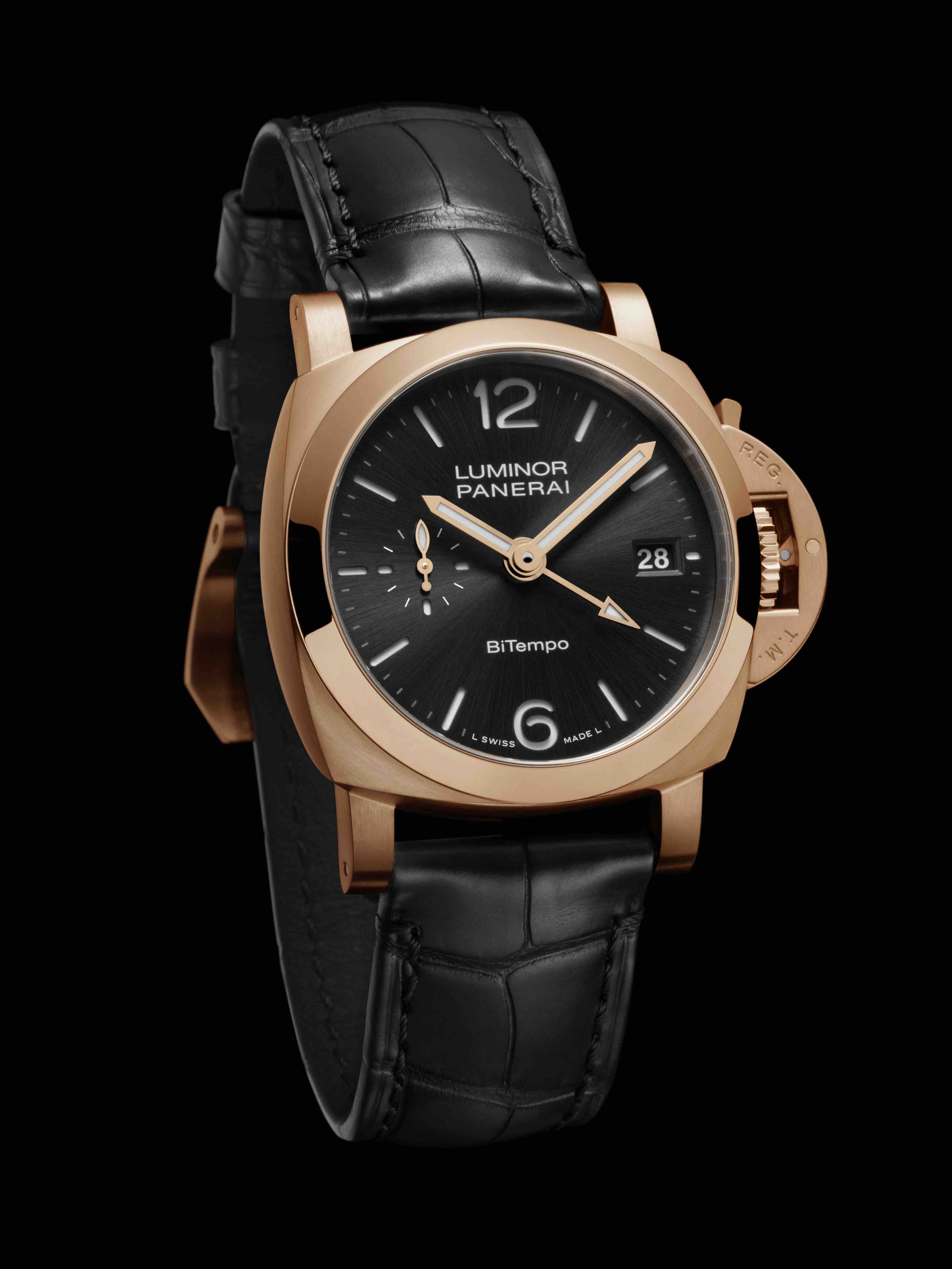 Panerai Luminor Quaranta BiTempo Goldtech