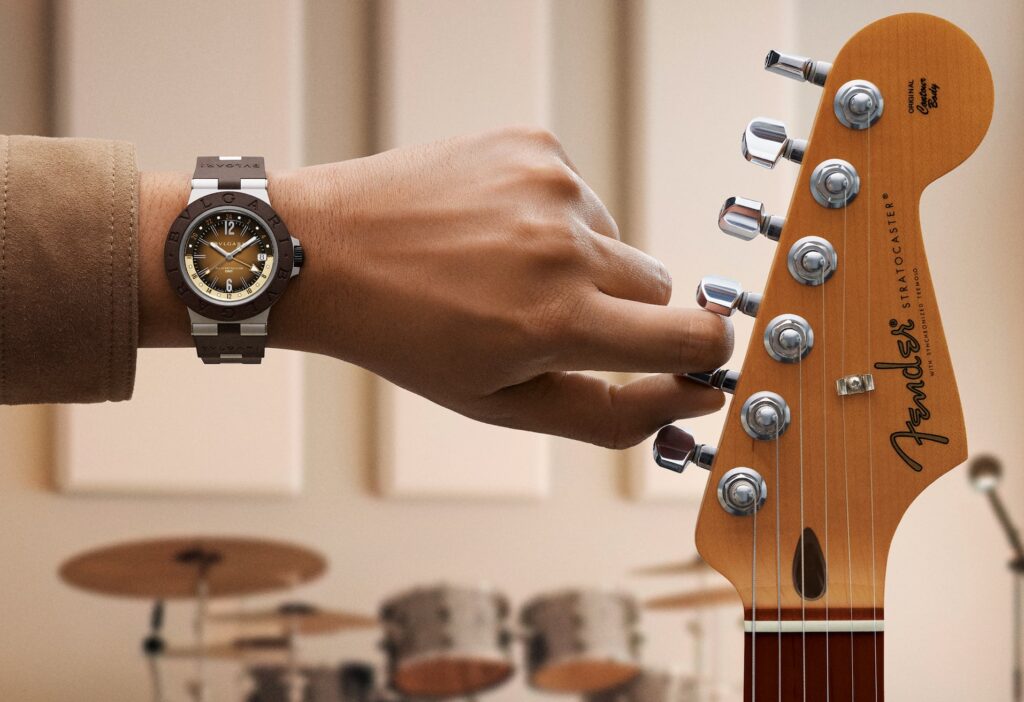 BVLGARI Aluminium GMT x Fender Limited Edition 1