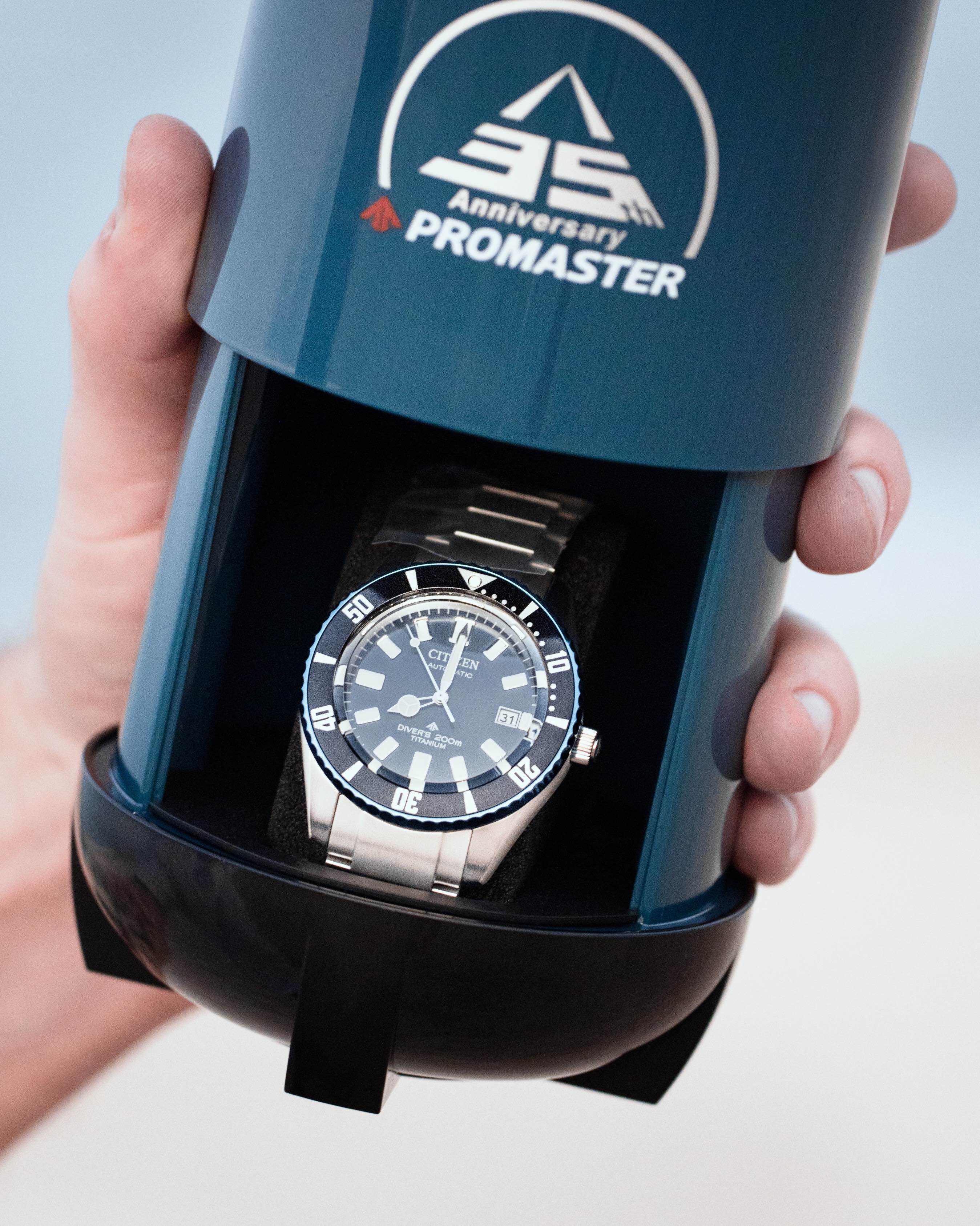 Esta edición de Promaster Mechanical Diver se inspira en un modelo histórico