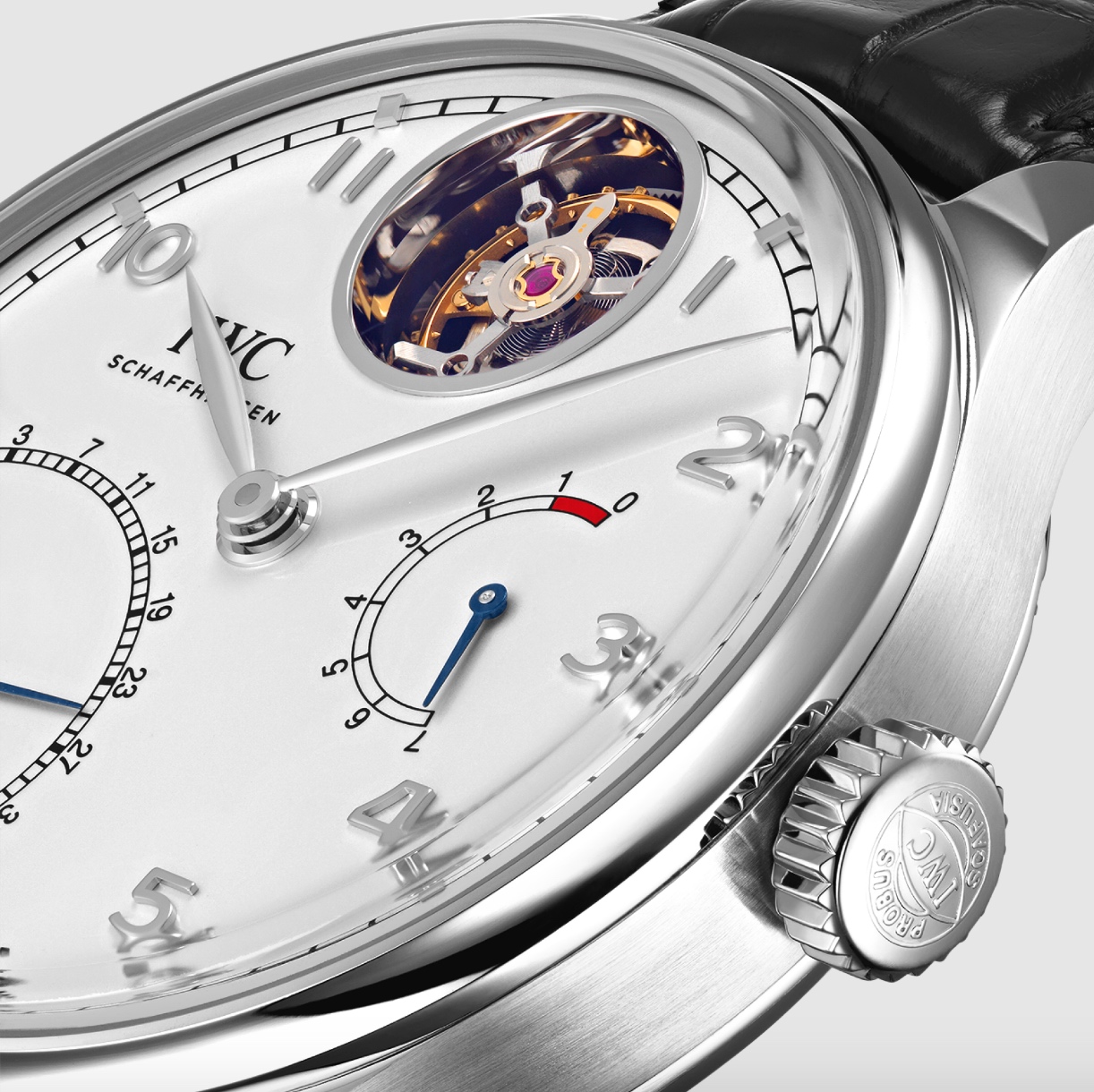 Behind The Scenes: el tourbillon volante de este IWC Portugieser es simplemente fantástico