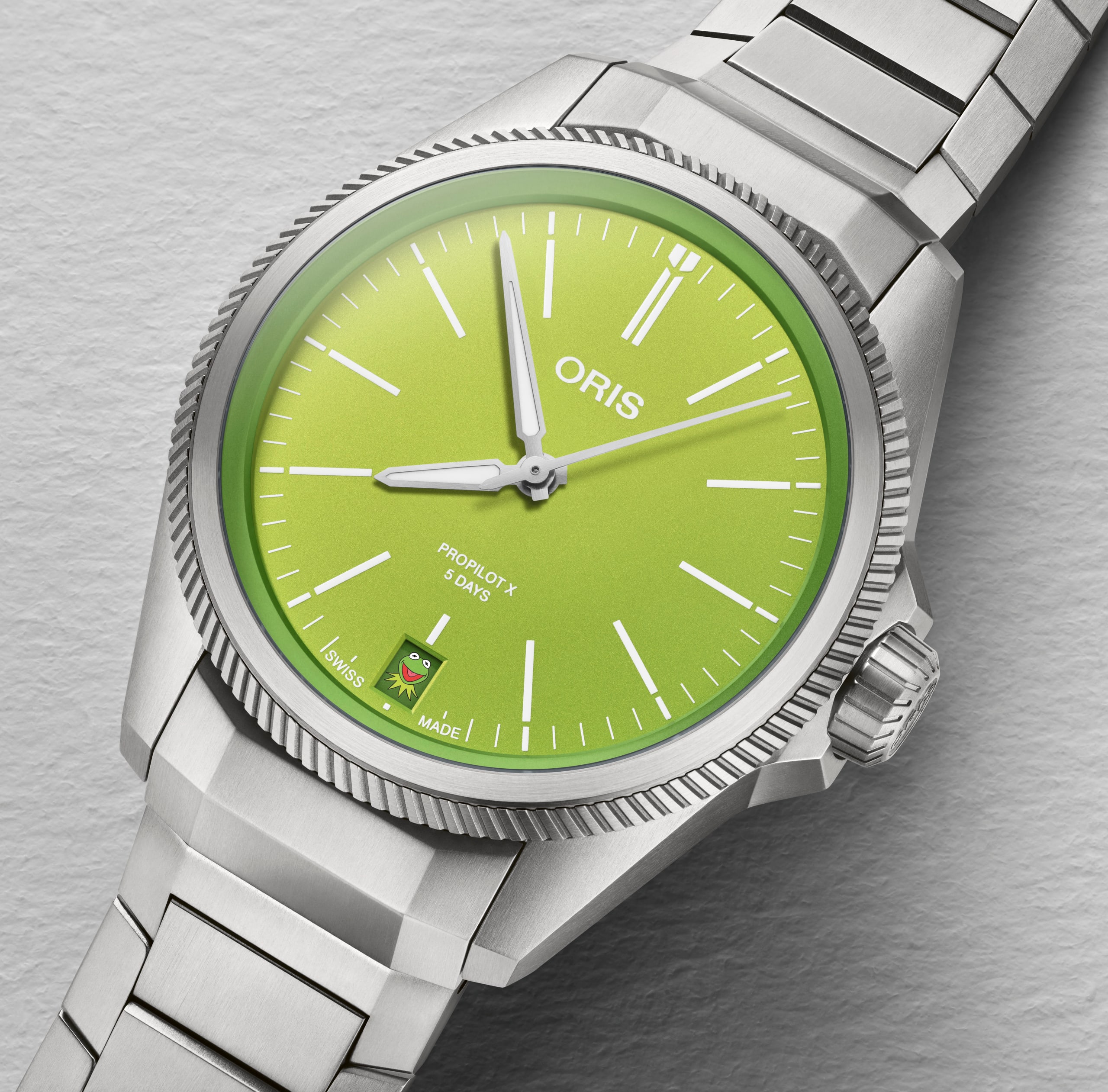 Marcas de relojes independientes: Oris ProPilot Kermit Edition