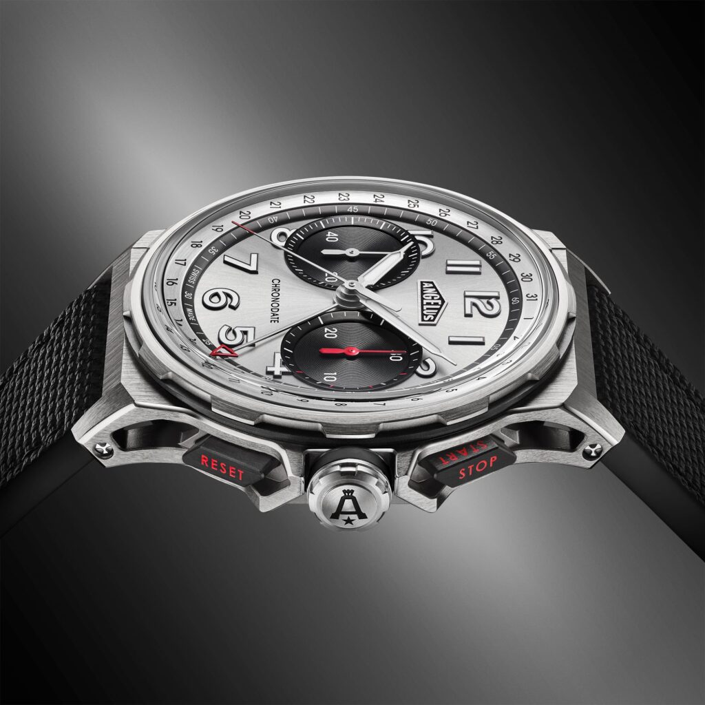 Angelus Chronodate Titanium Magnetic Silver 6