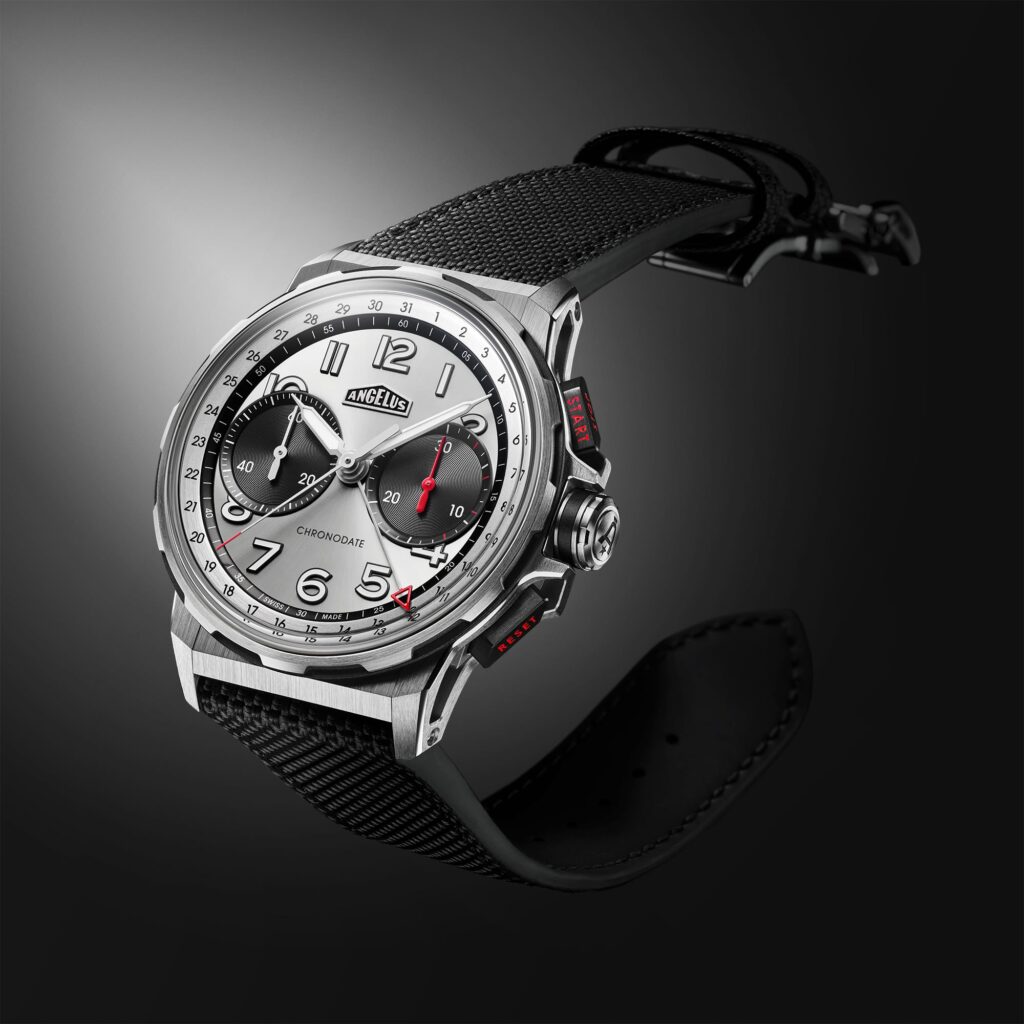 Angelus Chronodate Titanium Magnetic Silver 6