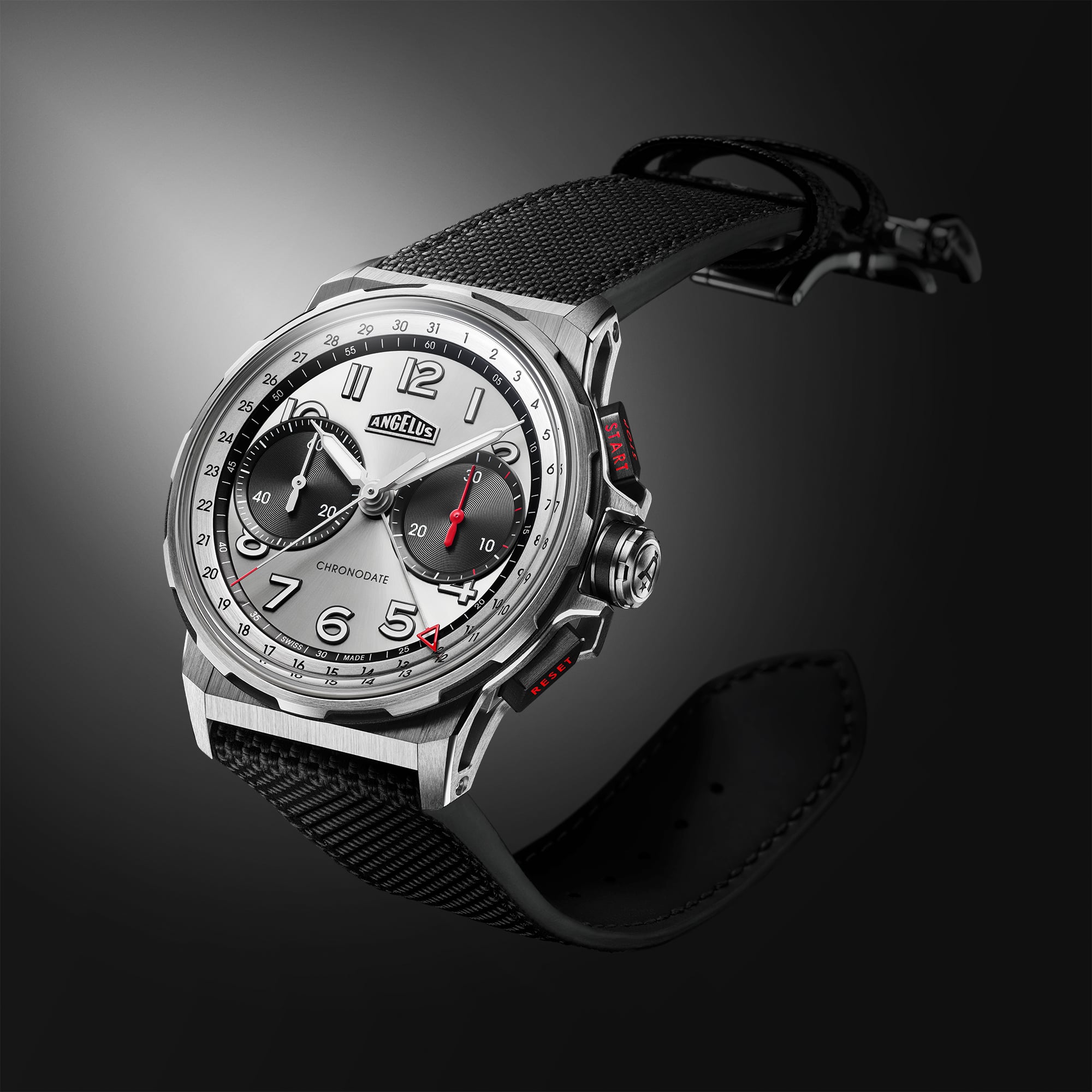 Angelus Chronodate Titanium Magnetic Silver 6