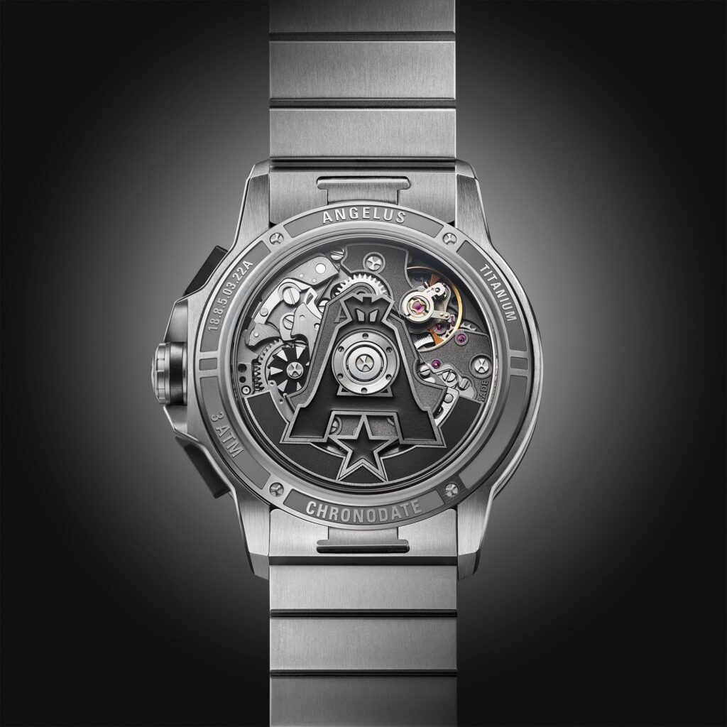 Angelus Chronodate Titanium Magnetic Silver 6