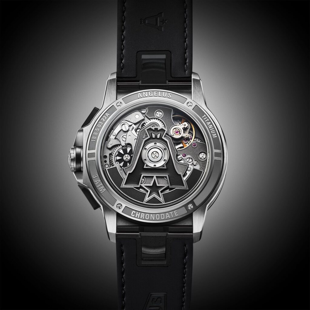 Angelus Chronodate Titanium Magnetic Silver 6