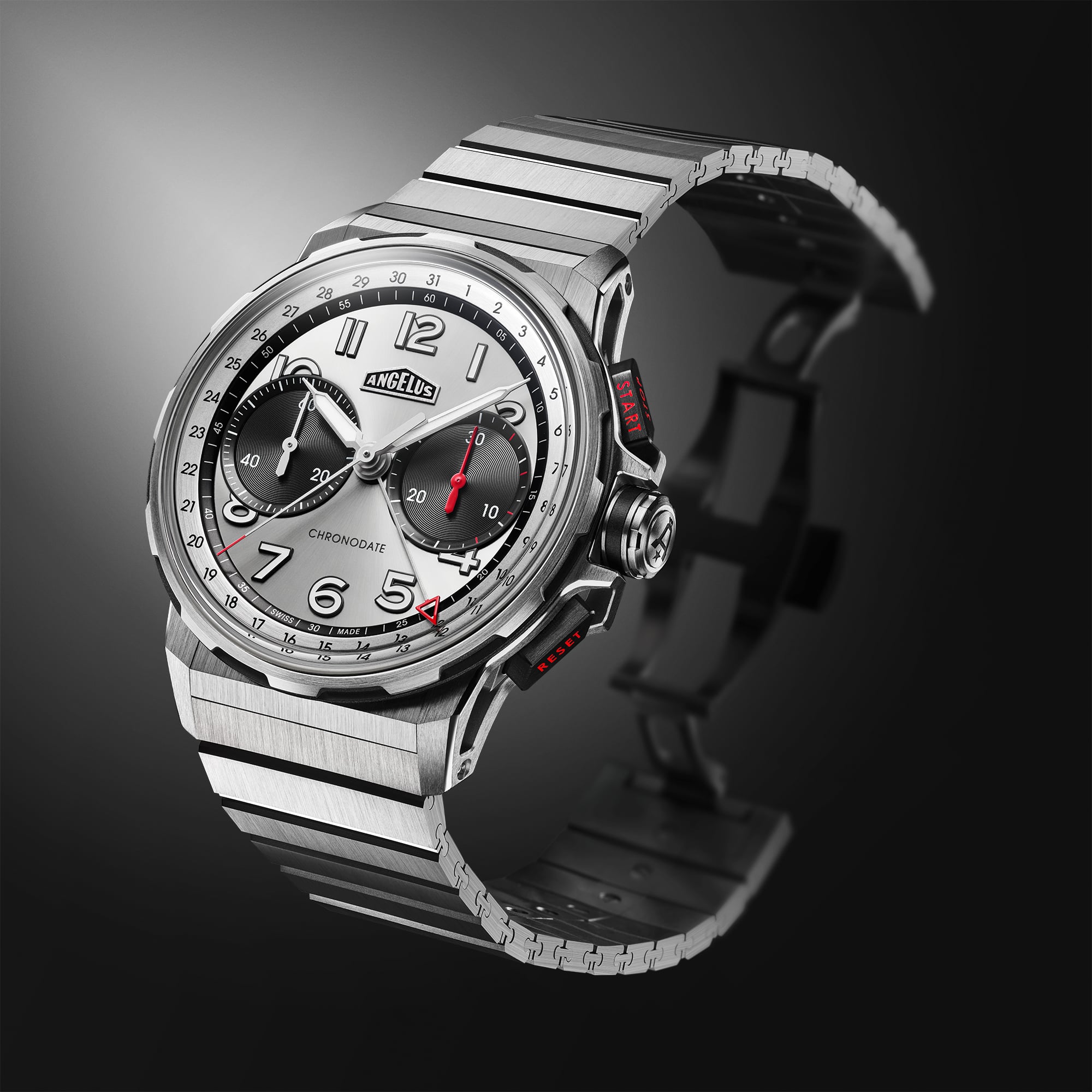 Angelus Chronodate Titanium Magnetic Silver 6