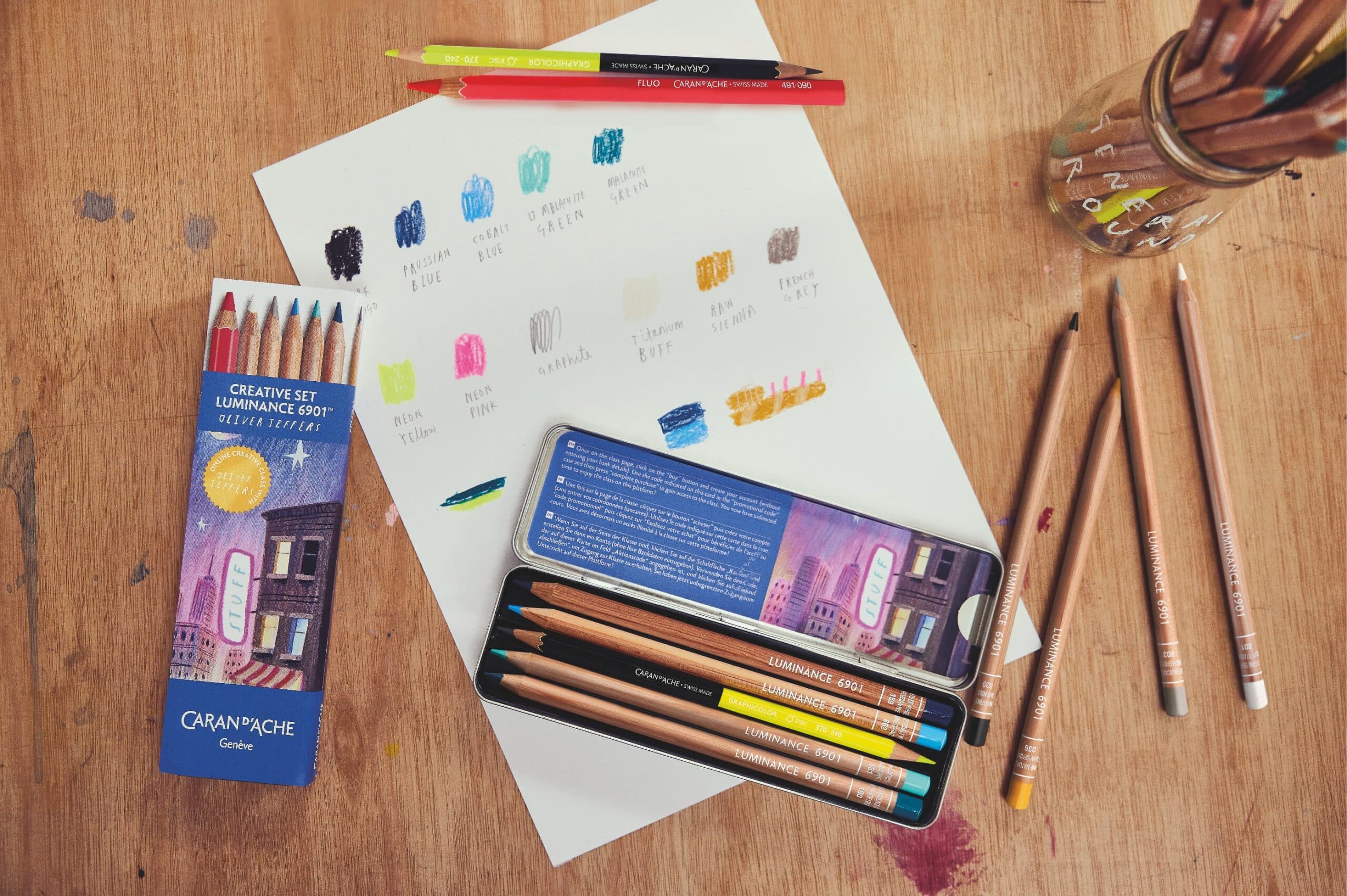 Caran dAche Luminance 6901™ Creative Set 13 Watches World Caran d'Ache Luminance 6901™ Creative Set 4