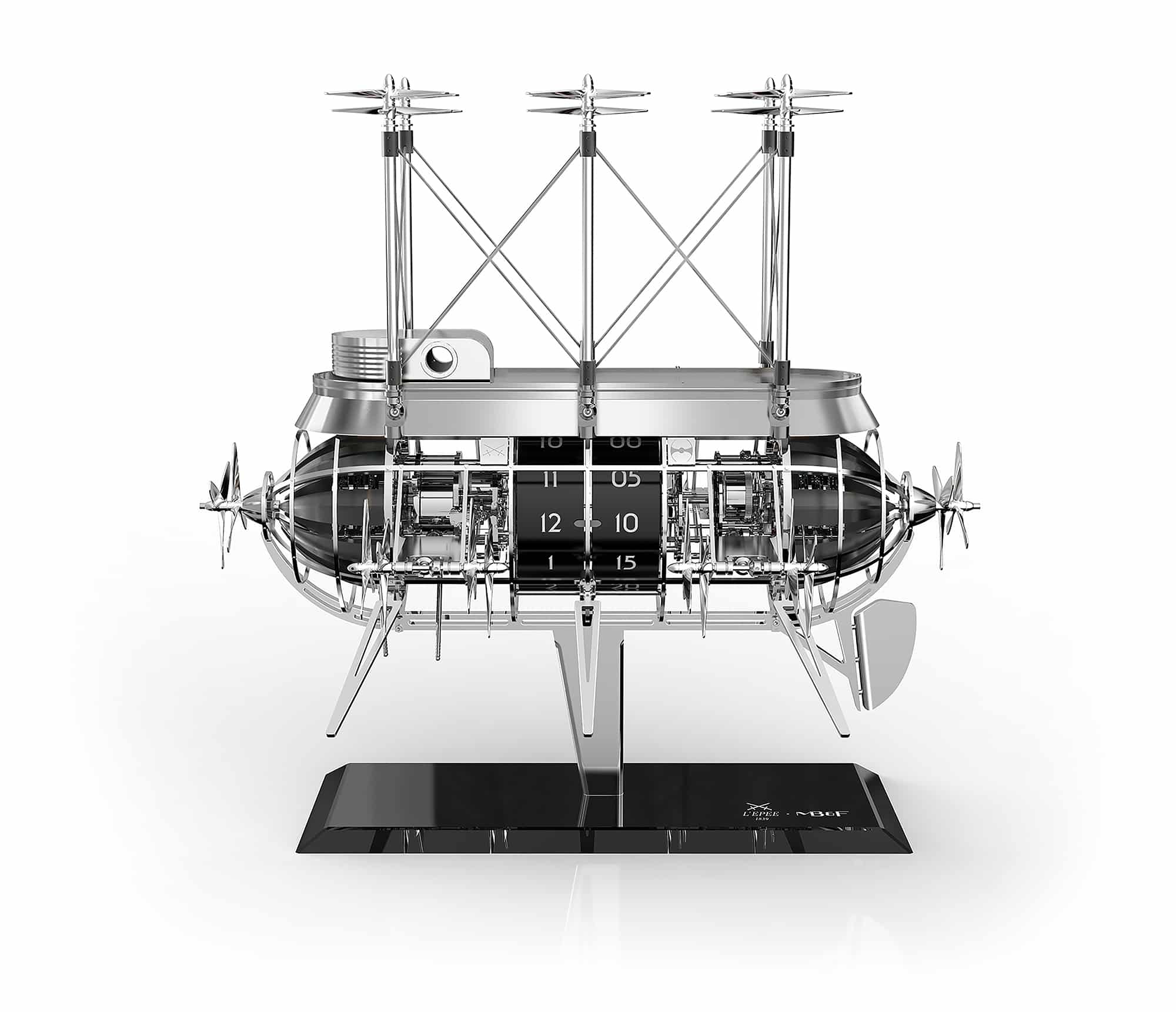 MBandFLEpeeCoCreationAlbatrossBlackLres Watches World LEpée 1839 X MBF Albatross