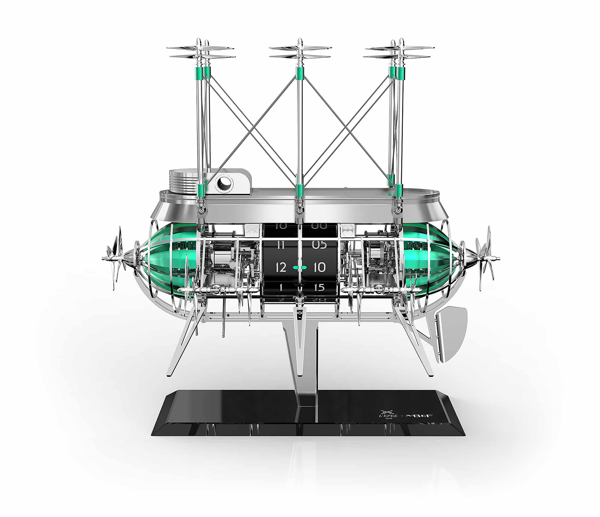 MBandFLEpeeCoCreationAlbatrossGreenLres Watches World LEpée 1839 X MBF Albatross