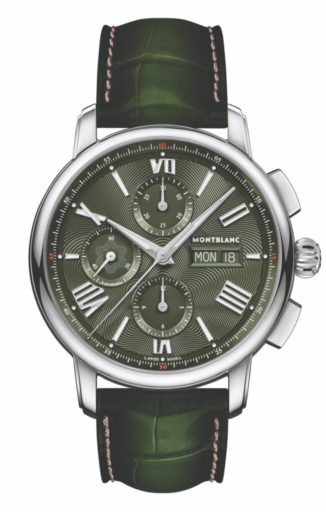 Montblanc-Star-Legacy-Automatic-Date-LE800-Green-Exploding-Star