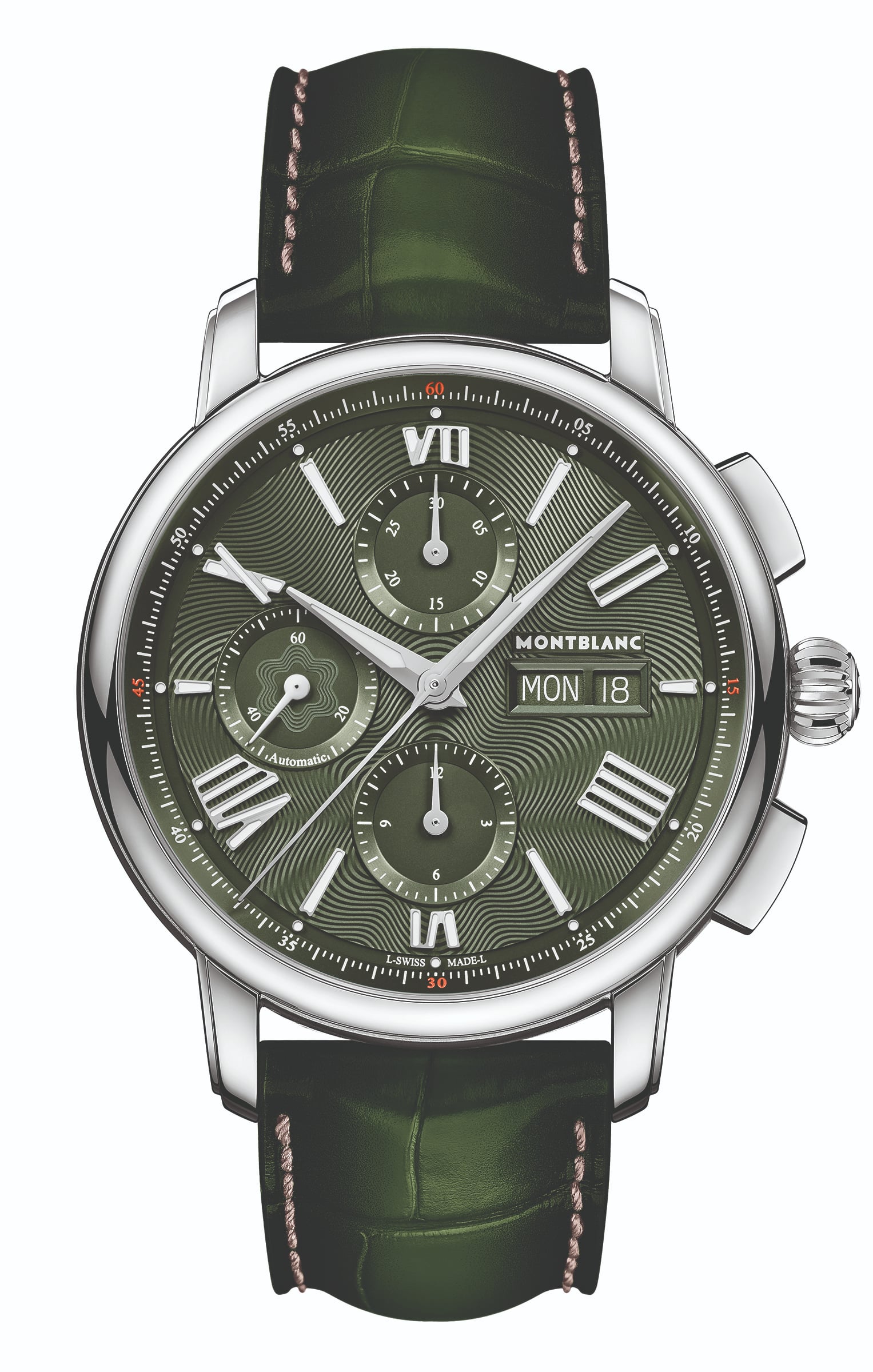 Montblanc Star Legacy Automatic Date LE800 Green Exploding Star 2 Watches World Montblanc Star Legacy Automatic Date LE800 Green Exploding Star
