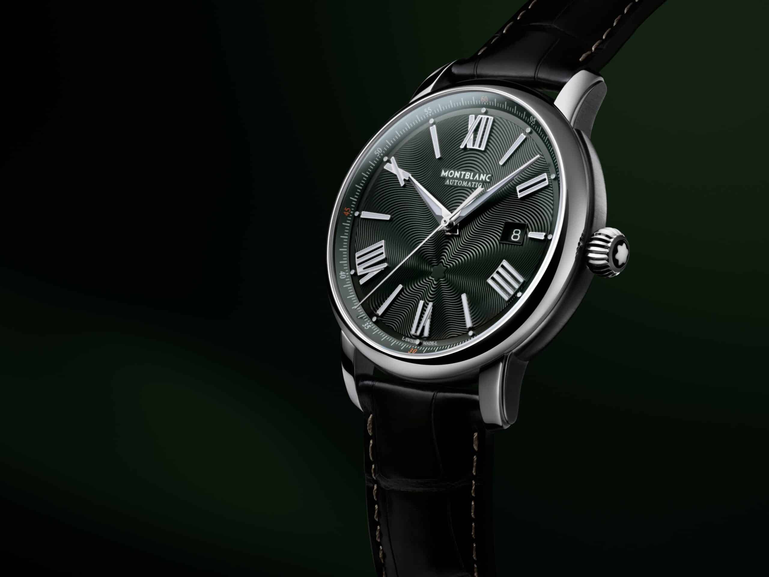 Montblanc Star Legacy Automatic Date LE800 Green Exploding Star Watches World Montblanc Star Legacy Chrono DayNight