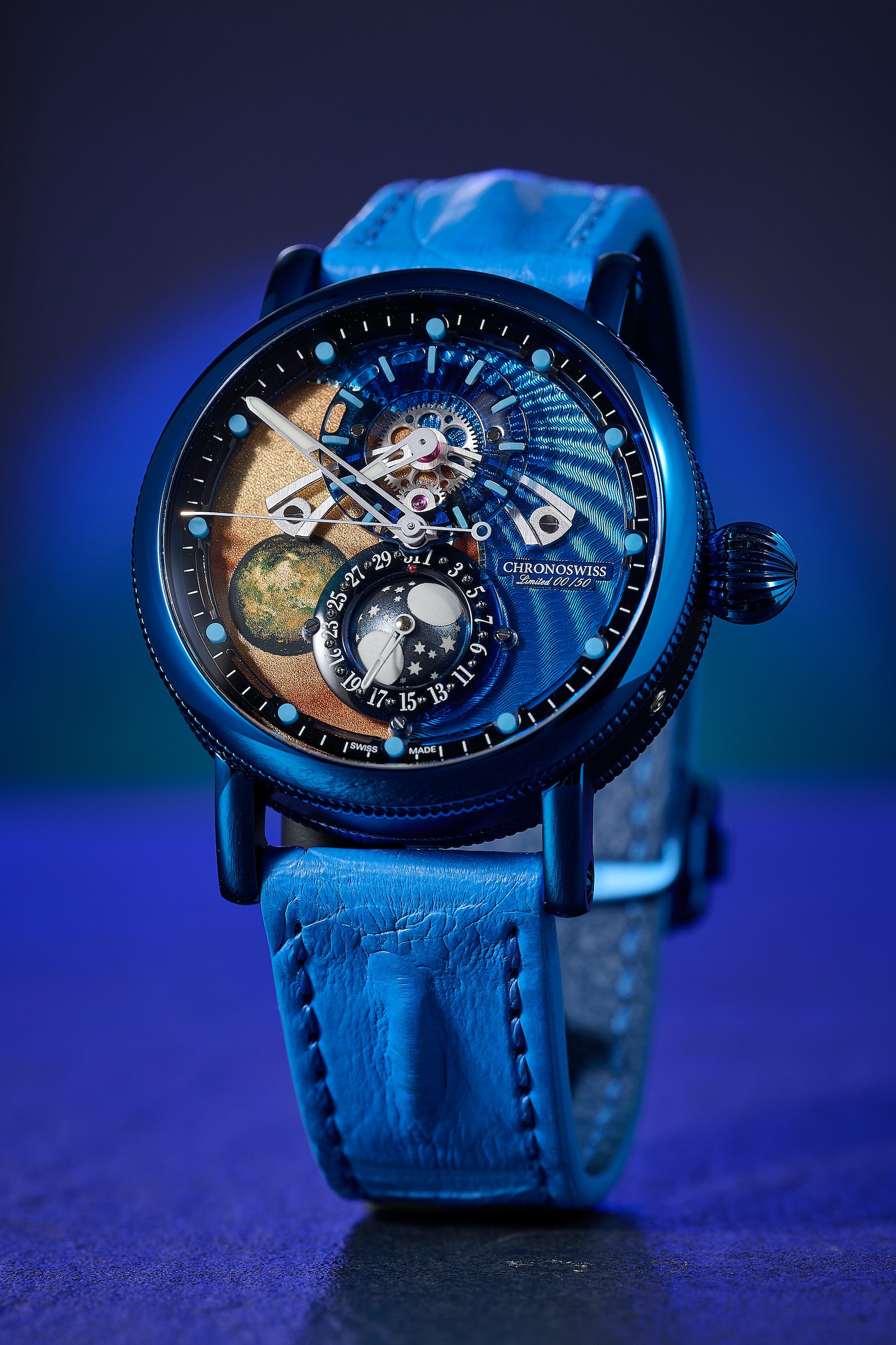 Chronoswiss Space Timer Deep Space
Photo David Marchon