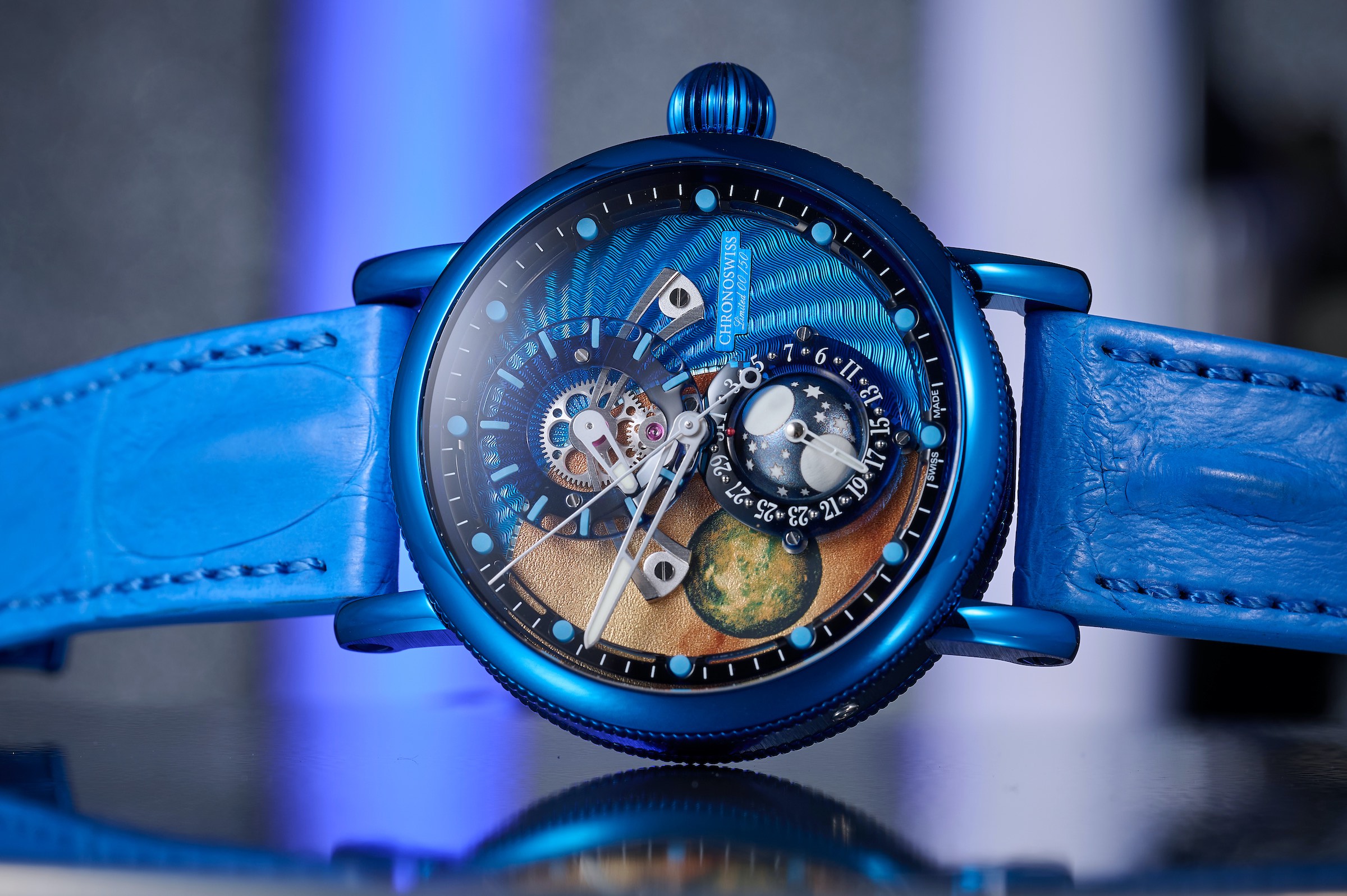 Chronoswiss Space Timer Deep Space
Photo David Marchon