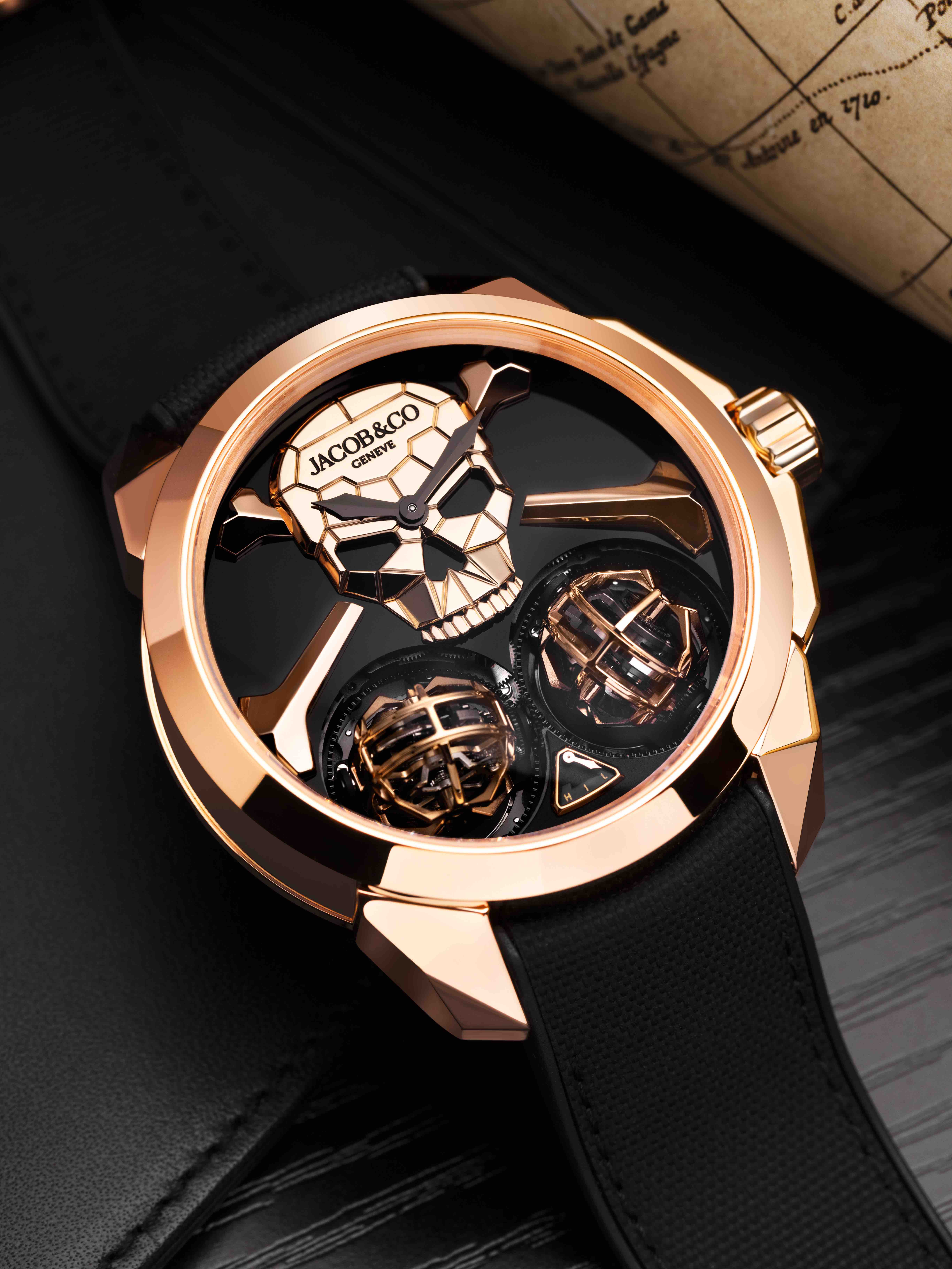 Jacob & Co. Skull Double Tourbillon