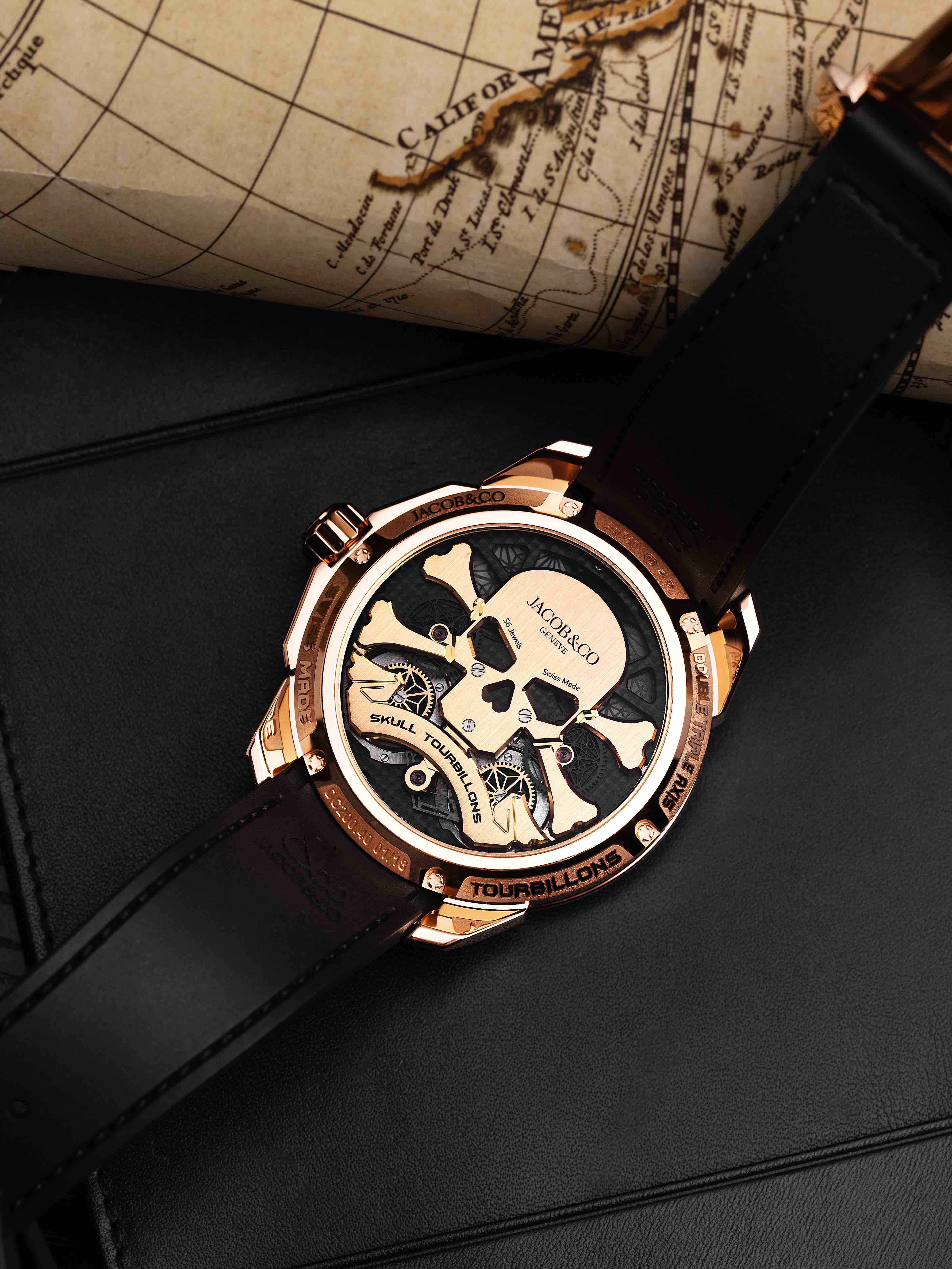 Jacob & Co. Skull Double Tourbillon