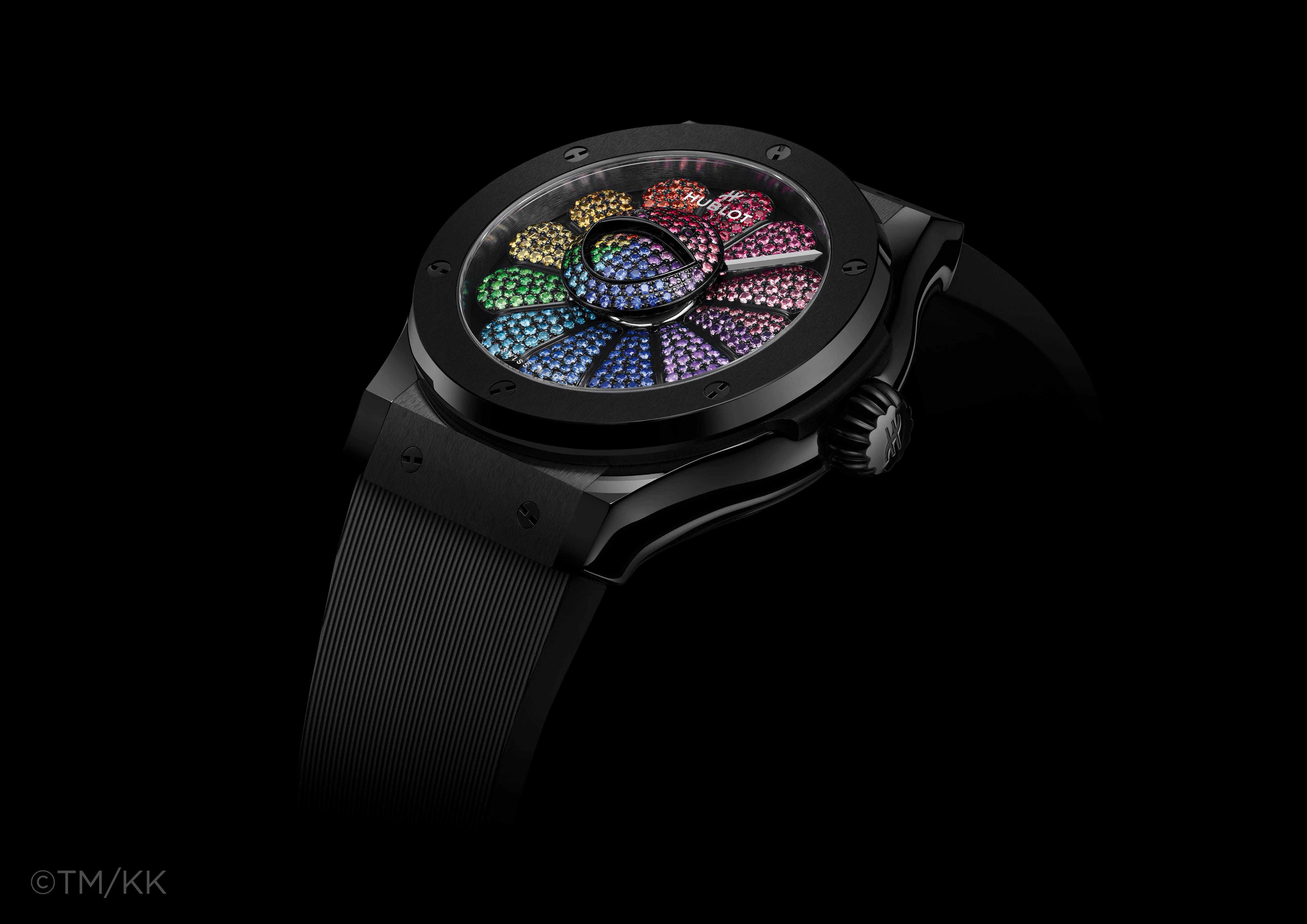 Hublot Classic Fusion Takashi Murakami Black Ceramic Rainbow