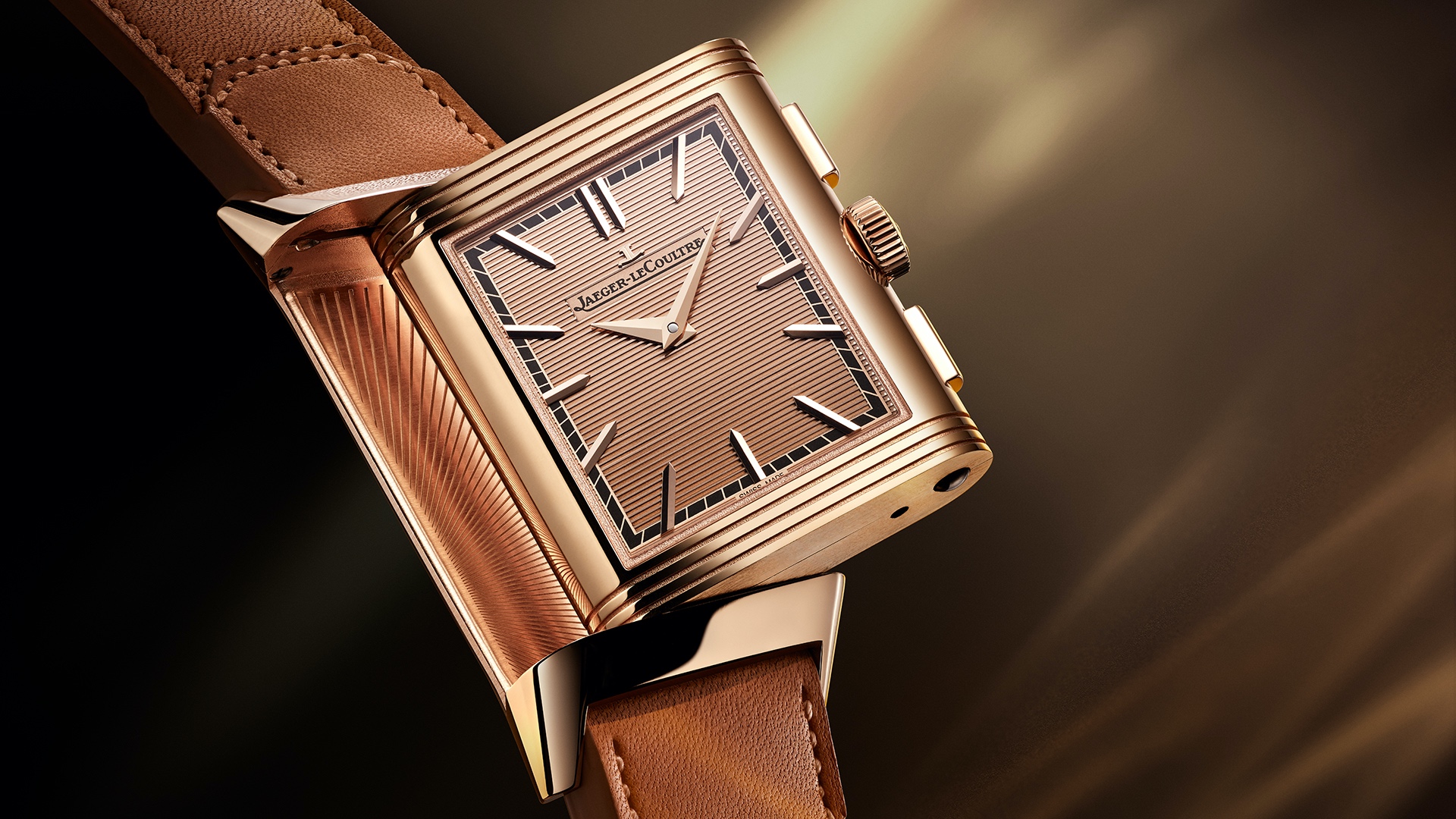 Jaeger-LeCoultre Reverso Tribute Chronograph en oro rosa