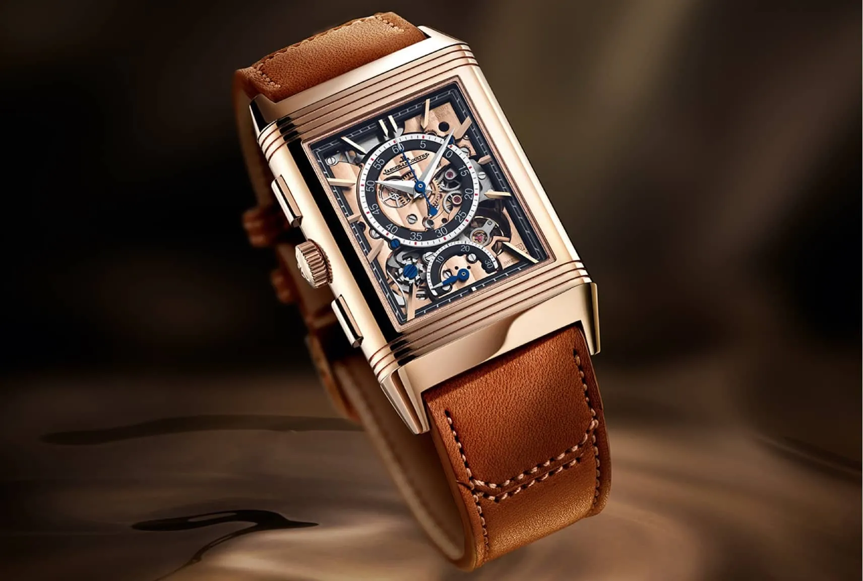 Jaeger-LeCoultre Reverso Tribute Chronograph Oro Rosa