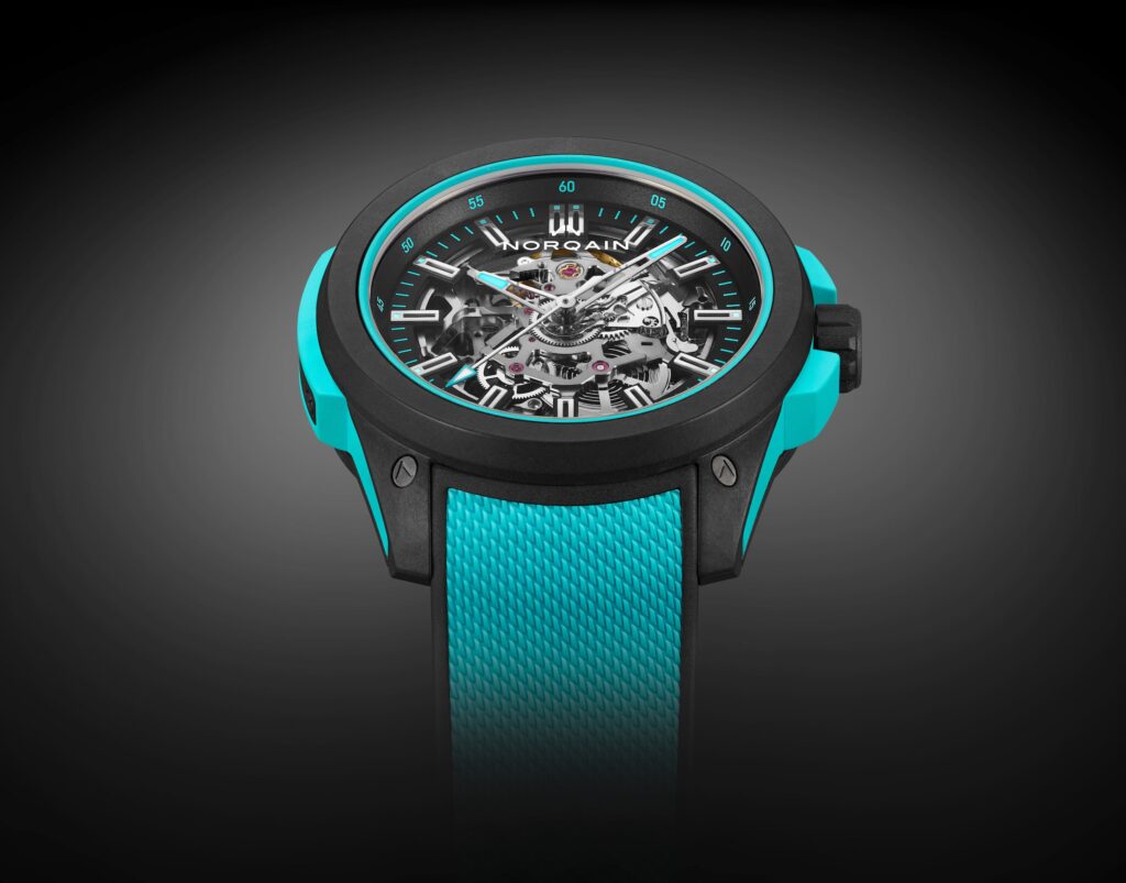 Norqain Independence Wild ONE Skeleton 42 mm Turquoise