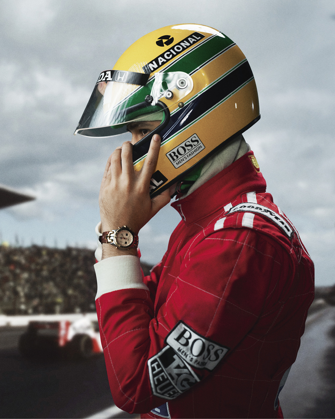 Así se verá Ayrton Senna en la nueva serie de Netflix