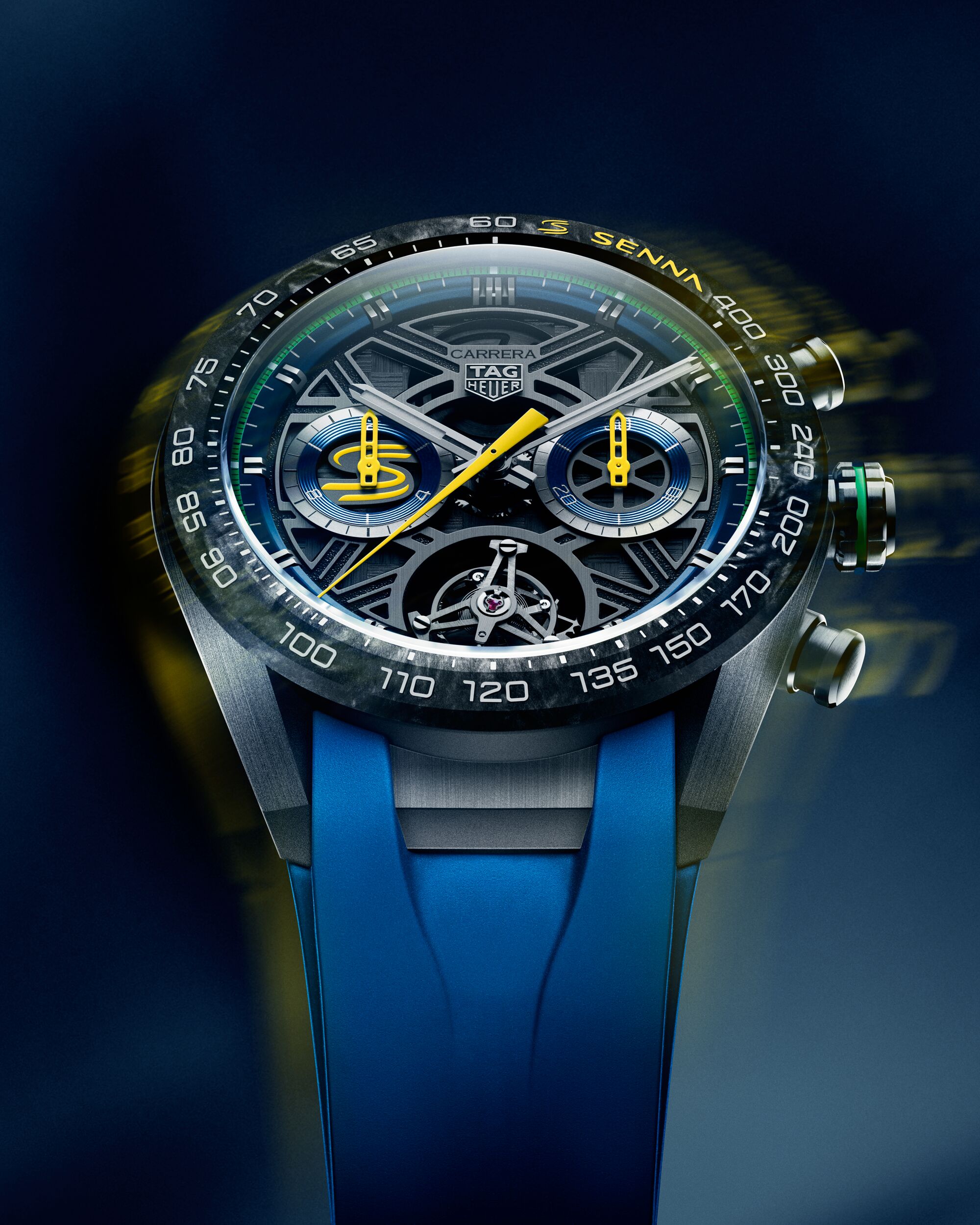 TAG Heuer Carrera Extreme Sport Chronograph Tourbillon x Senna