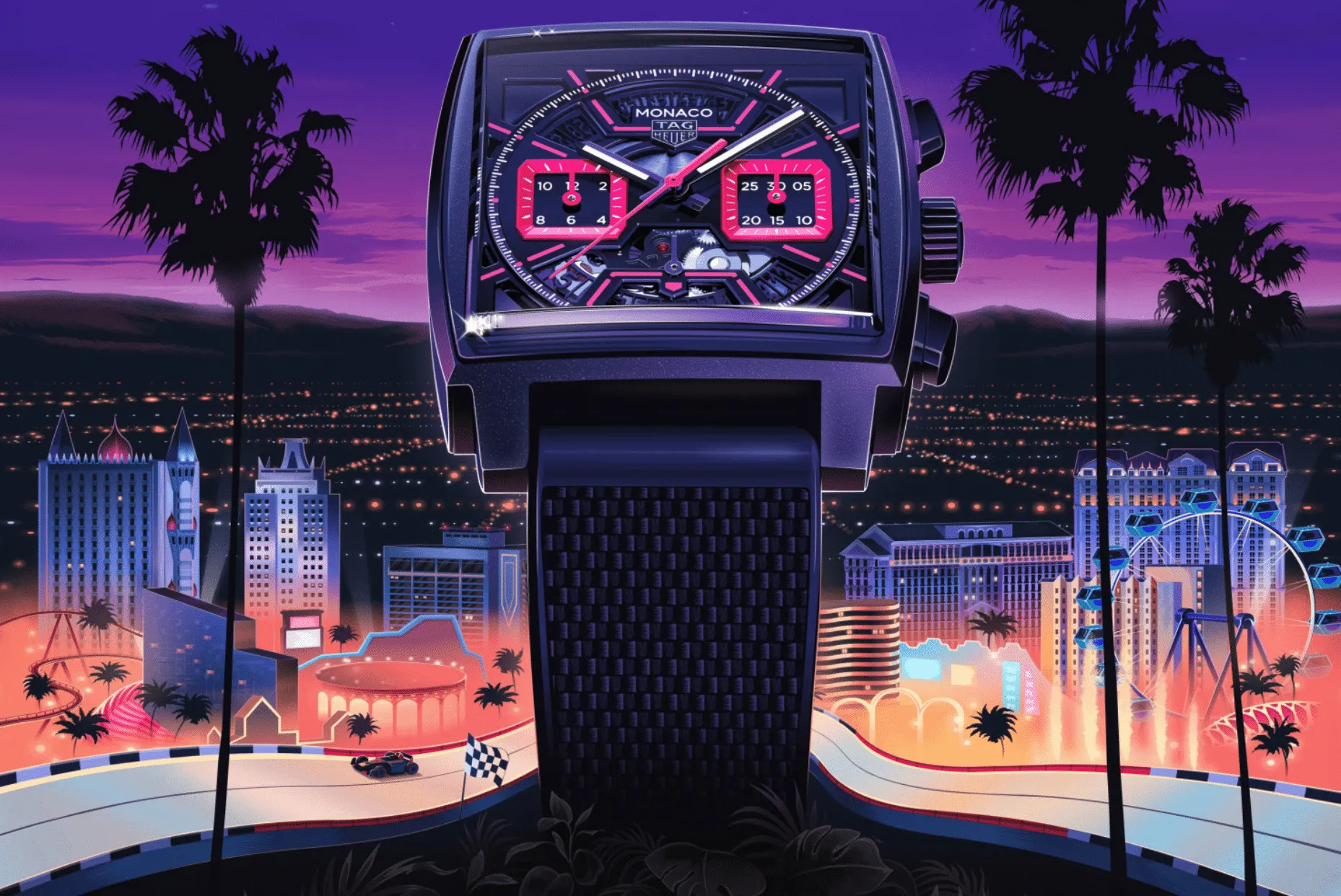 TAG Heuer Monaco Chronograph Las Vegas