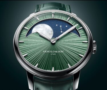 Arnold & Son Perpetual Moon Platinum Fern Green