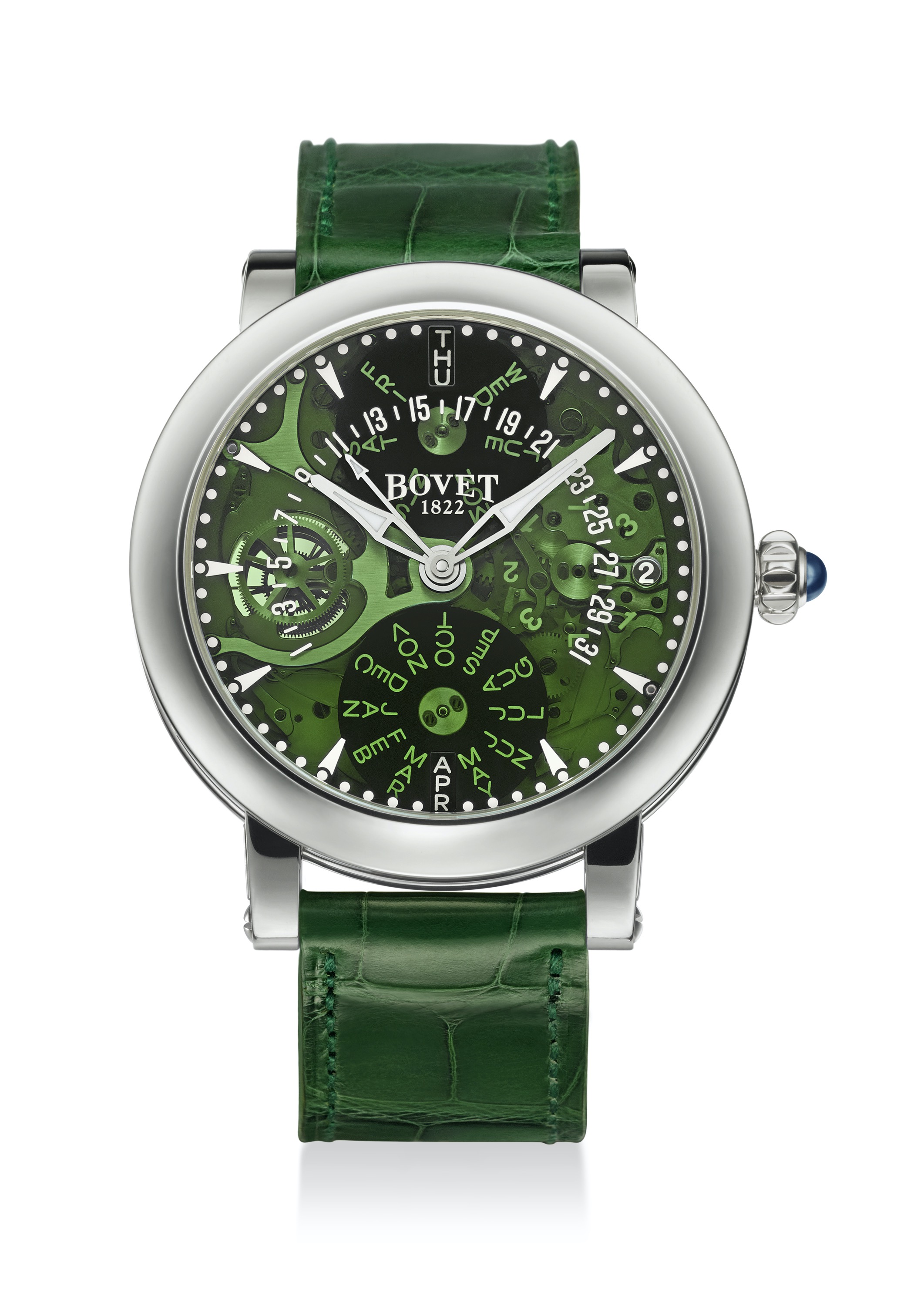BOVETRecital 21Green Sapphire Dial Titanium Watches World