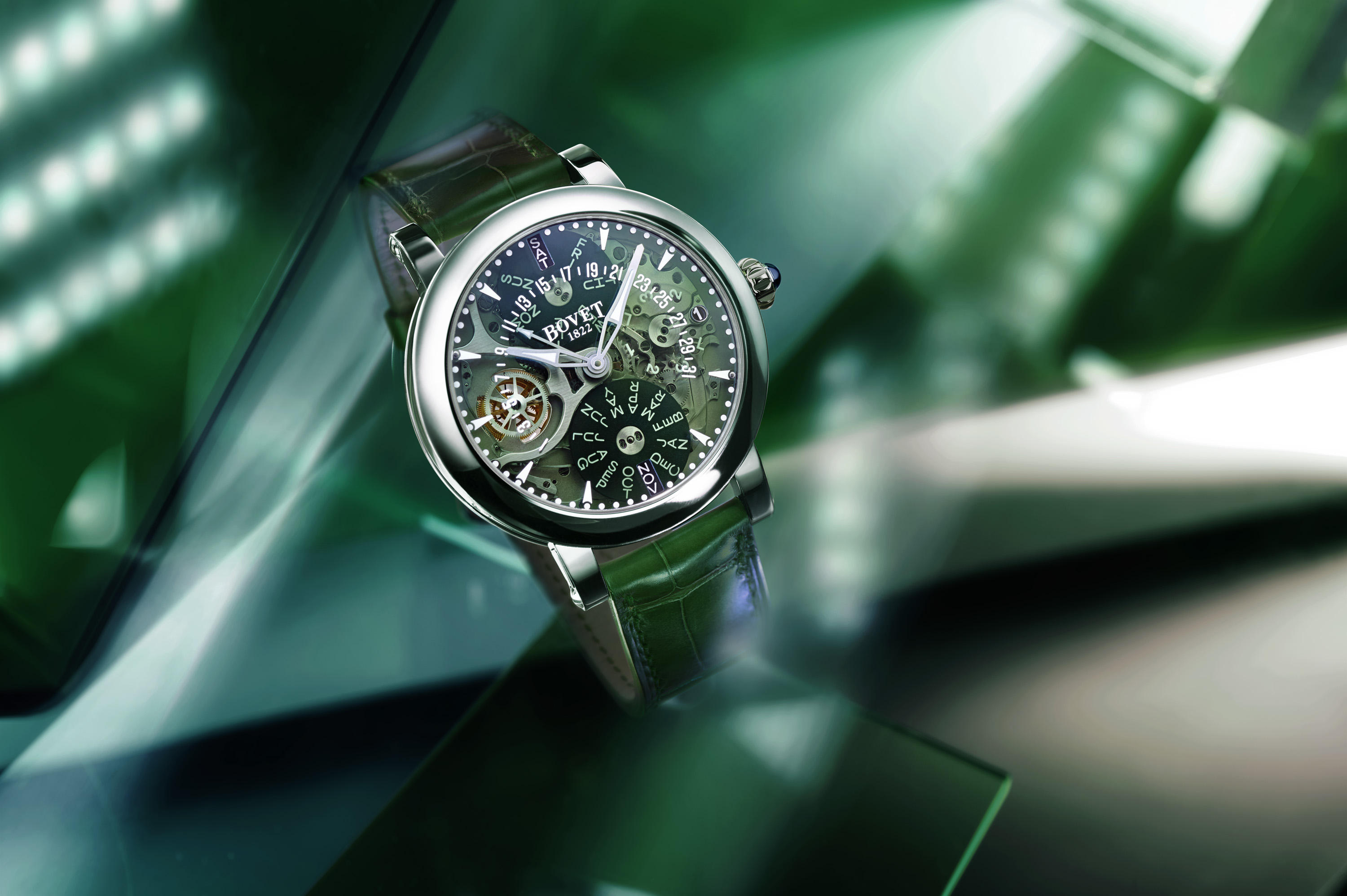 Bovet Récital 21 Perpetual Calendar en verde