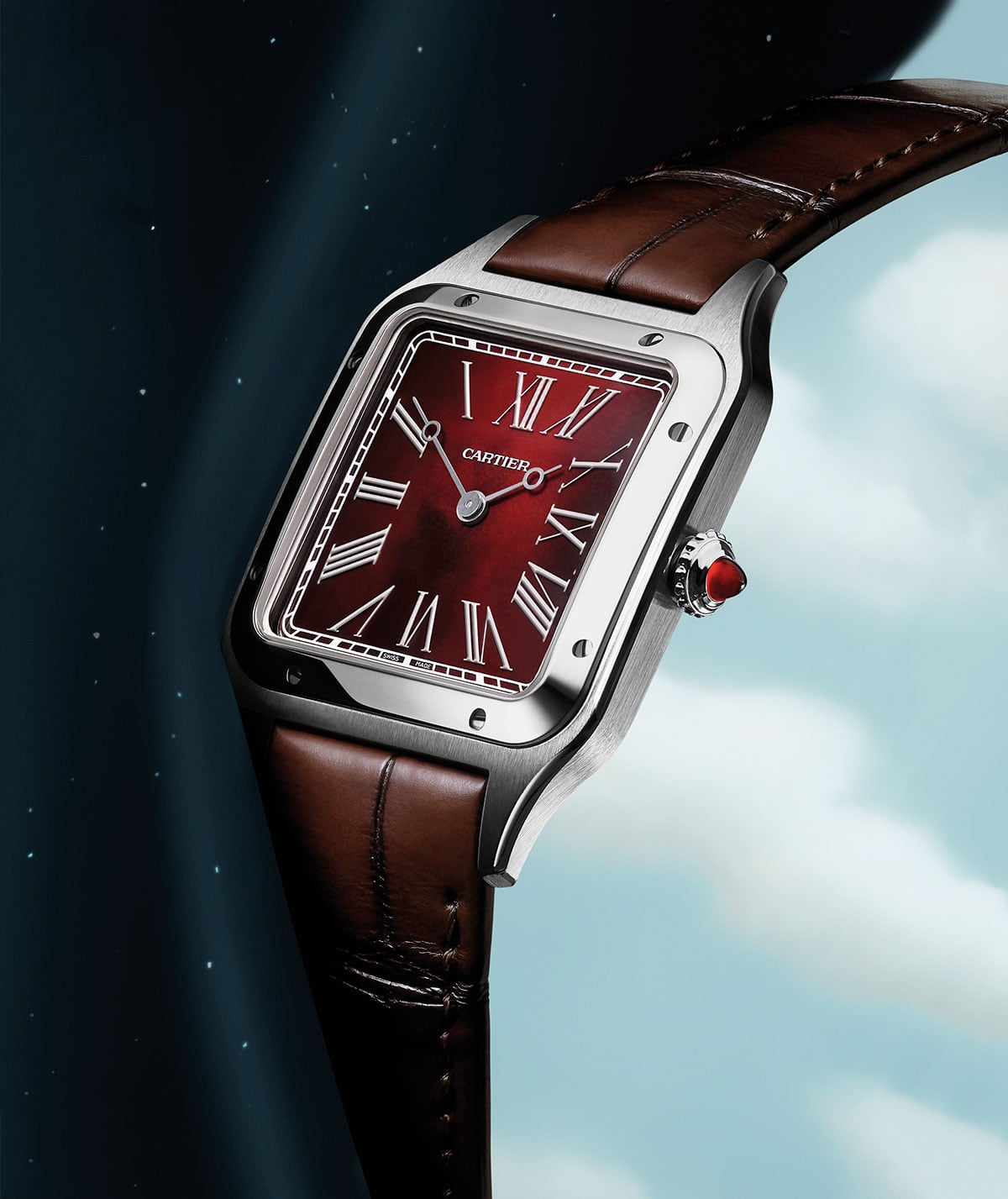Cartier SantosDumont Rewind004 Watches World cartier santos dumont rewind ref CRWGSA0089