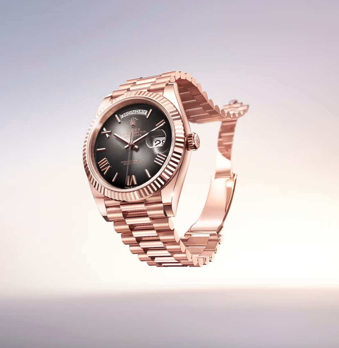 Day-Date 40 mm en Oro Everose