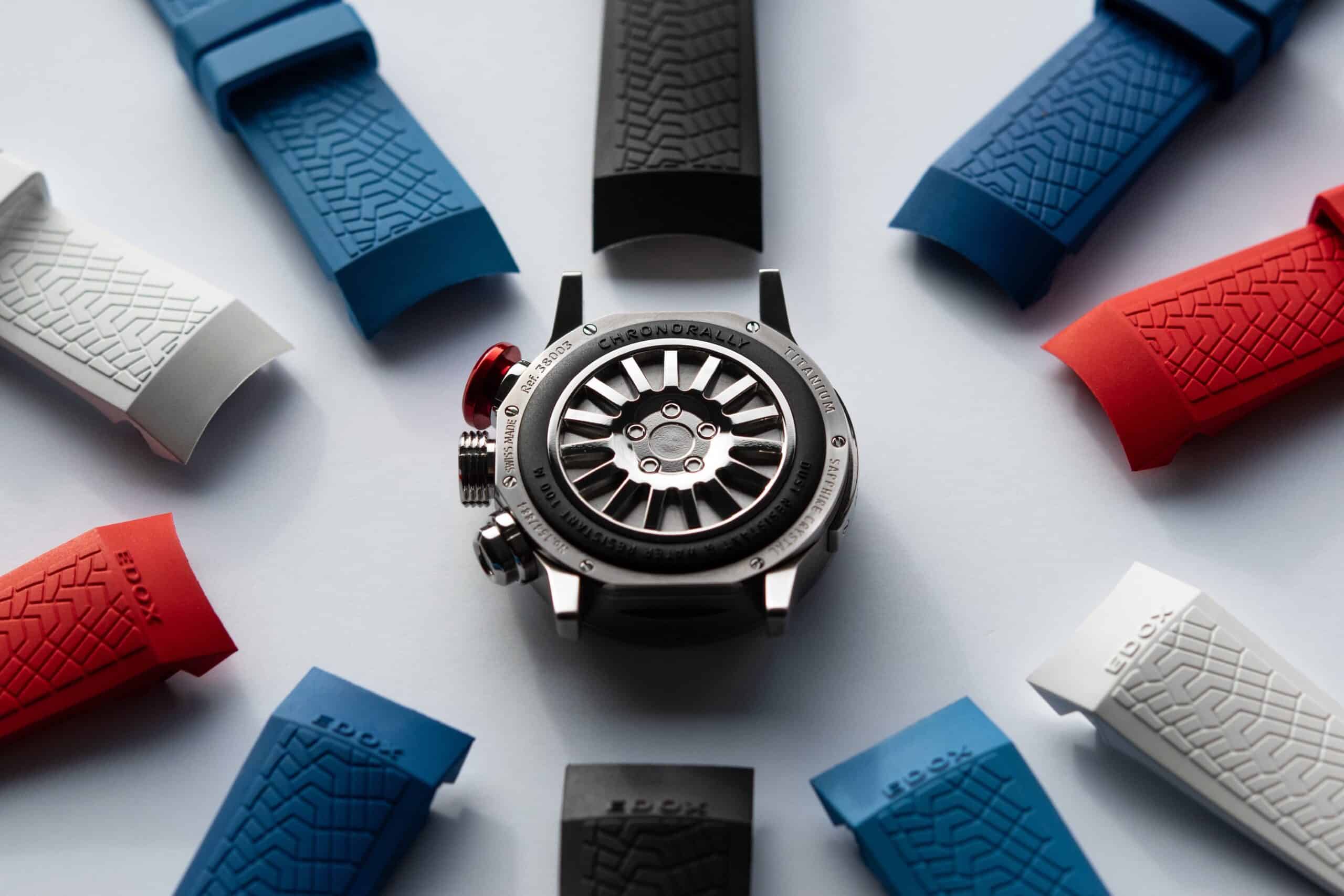 Edox Chronorally 45 Limited Edition BMW Motorrad Motorsport y ROKiT Superbike Team 1 Watches World Edox Chronorally 45 Limited Edition