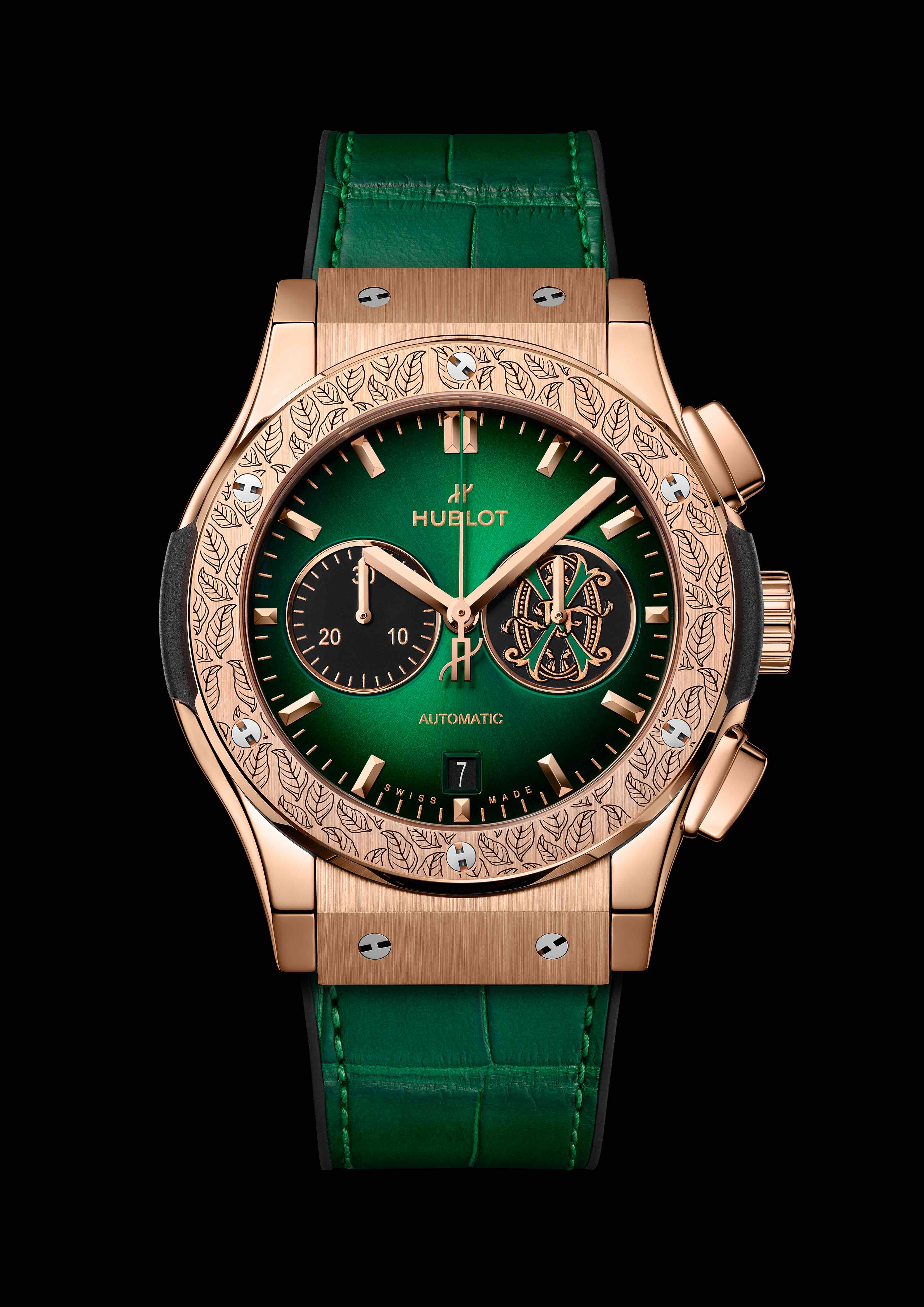 Hublot Classic Fusion Chronograph Arturo Fuente King Gold