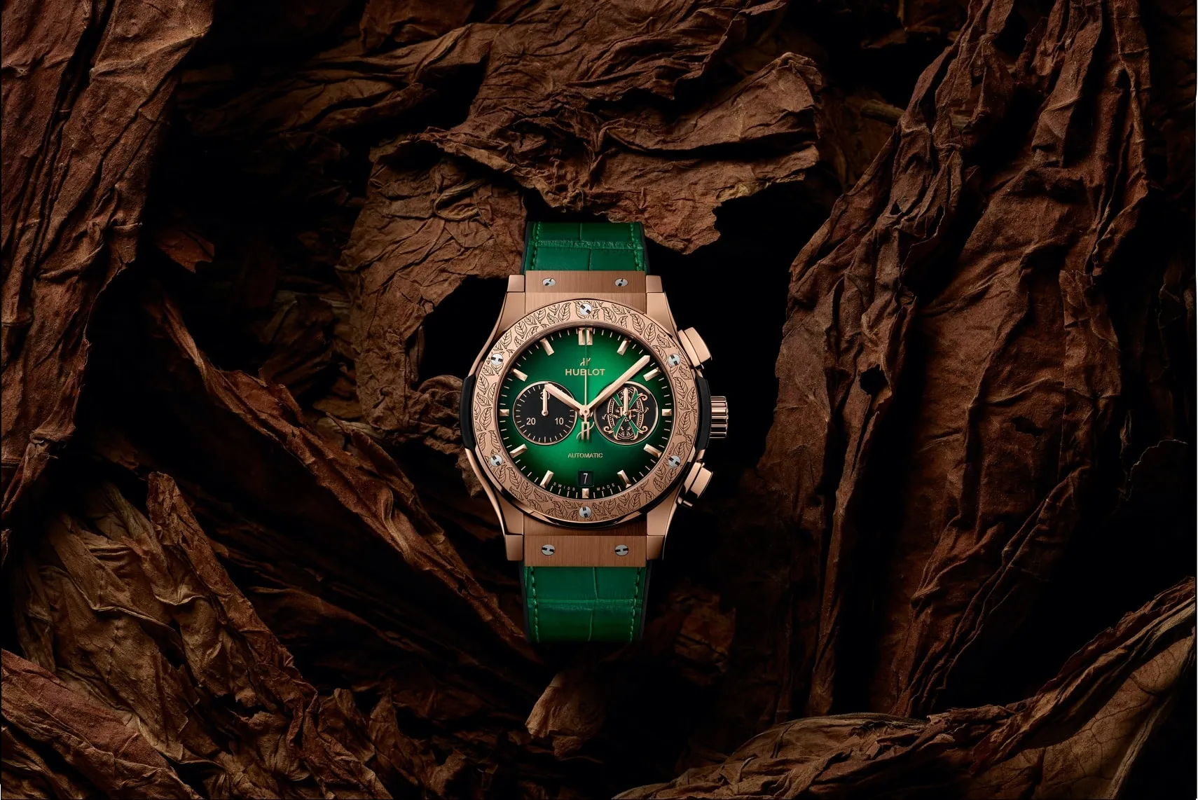 Hublot Classic Fusion Chronograph Arturo Fuente King Gold