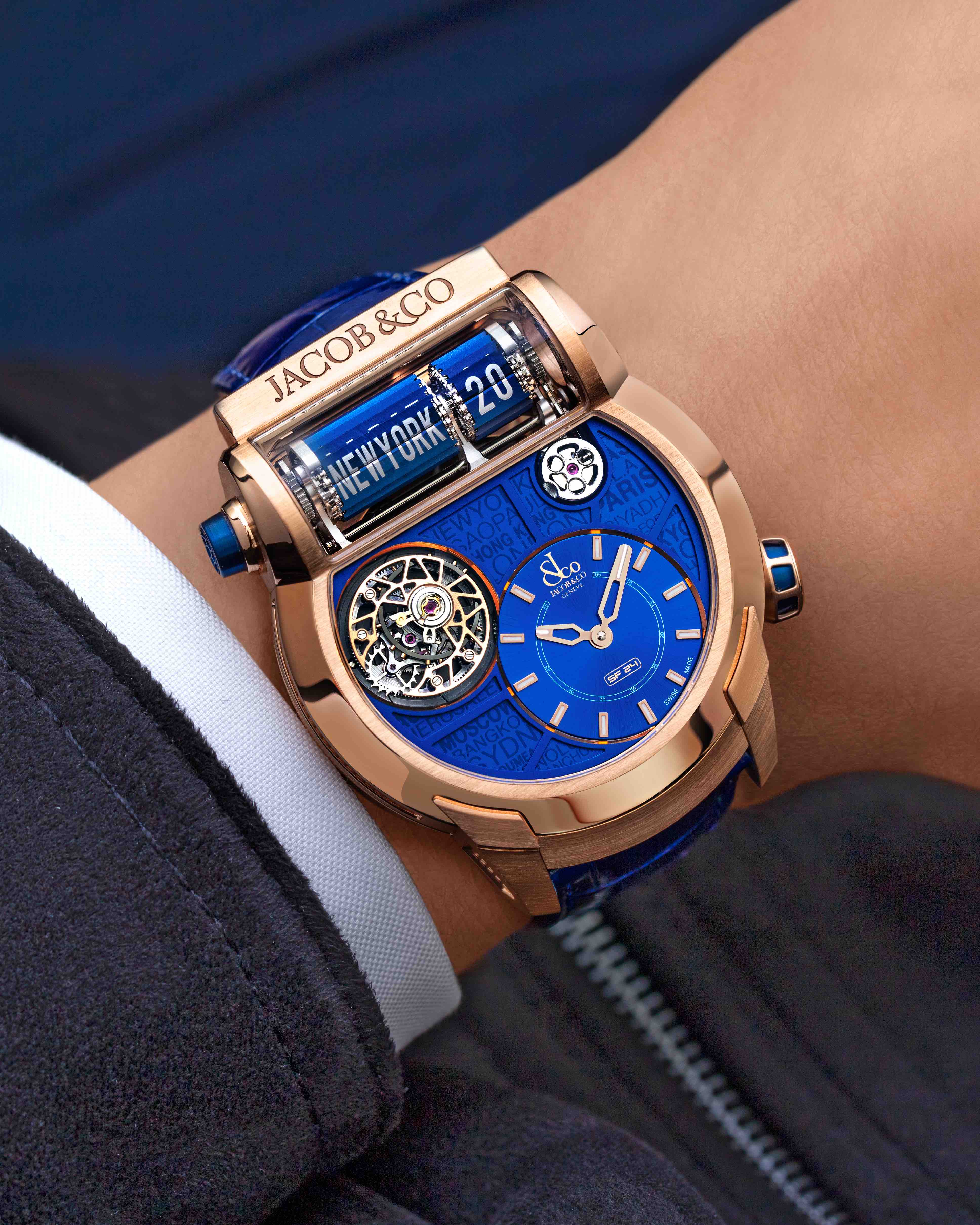 Jacob & Co. Epic SF24 Tourbillon Rose Gold