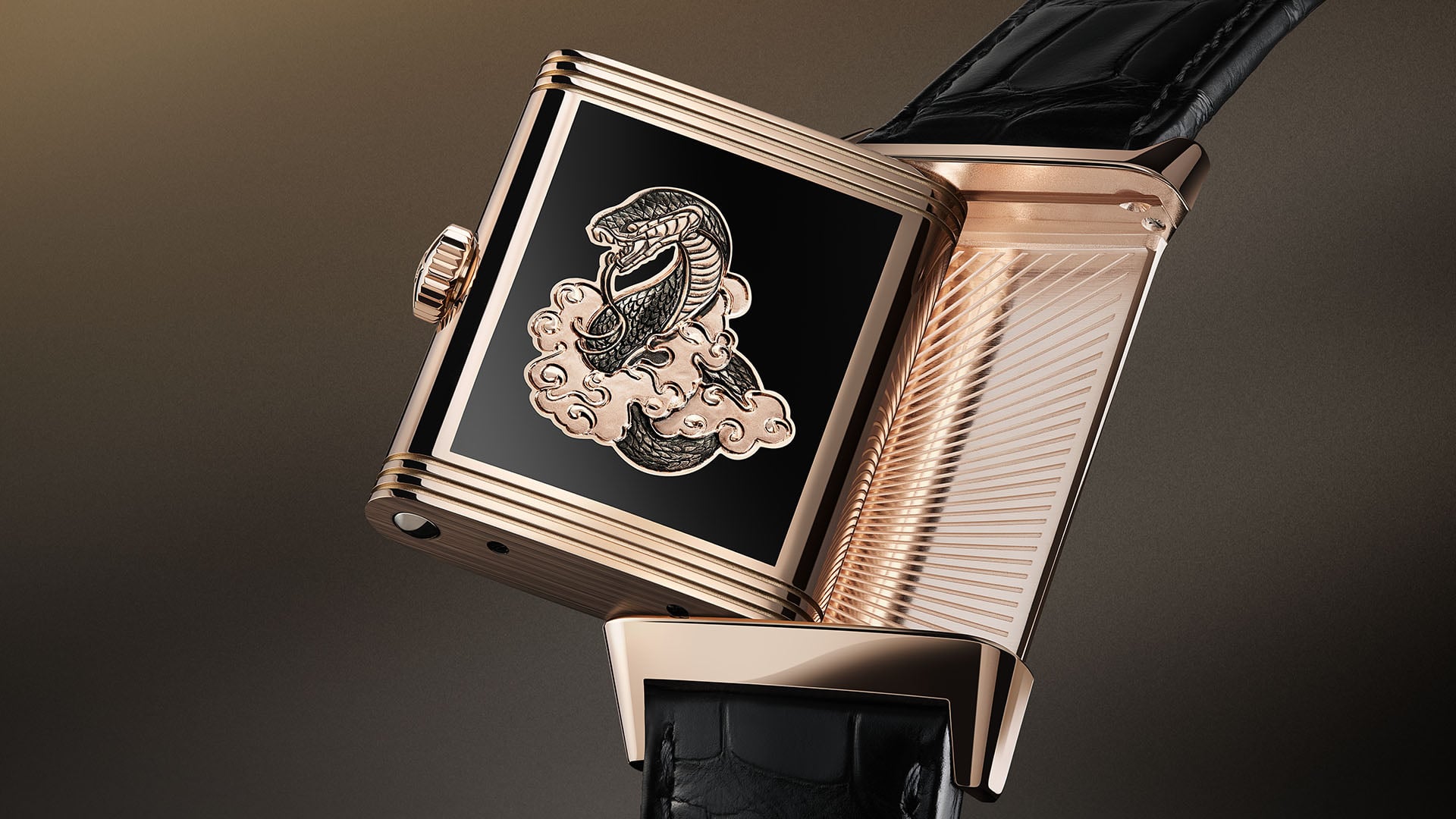 Jaeger LeCoultre Reverso Tribute Enamel Snake